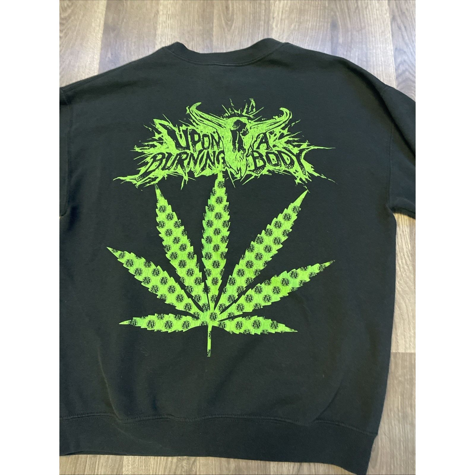 Gildan Rare UPON A BURNING BODY Pantera Did It Crewneck Medium Size US M / EU 48-50 / 2 - 2 Thumbnail