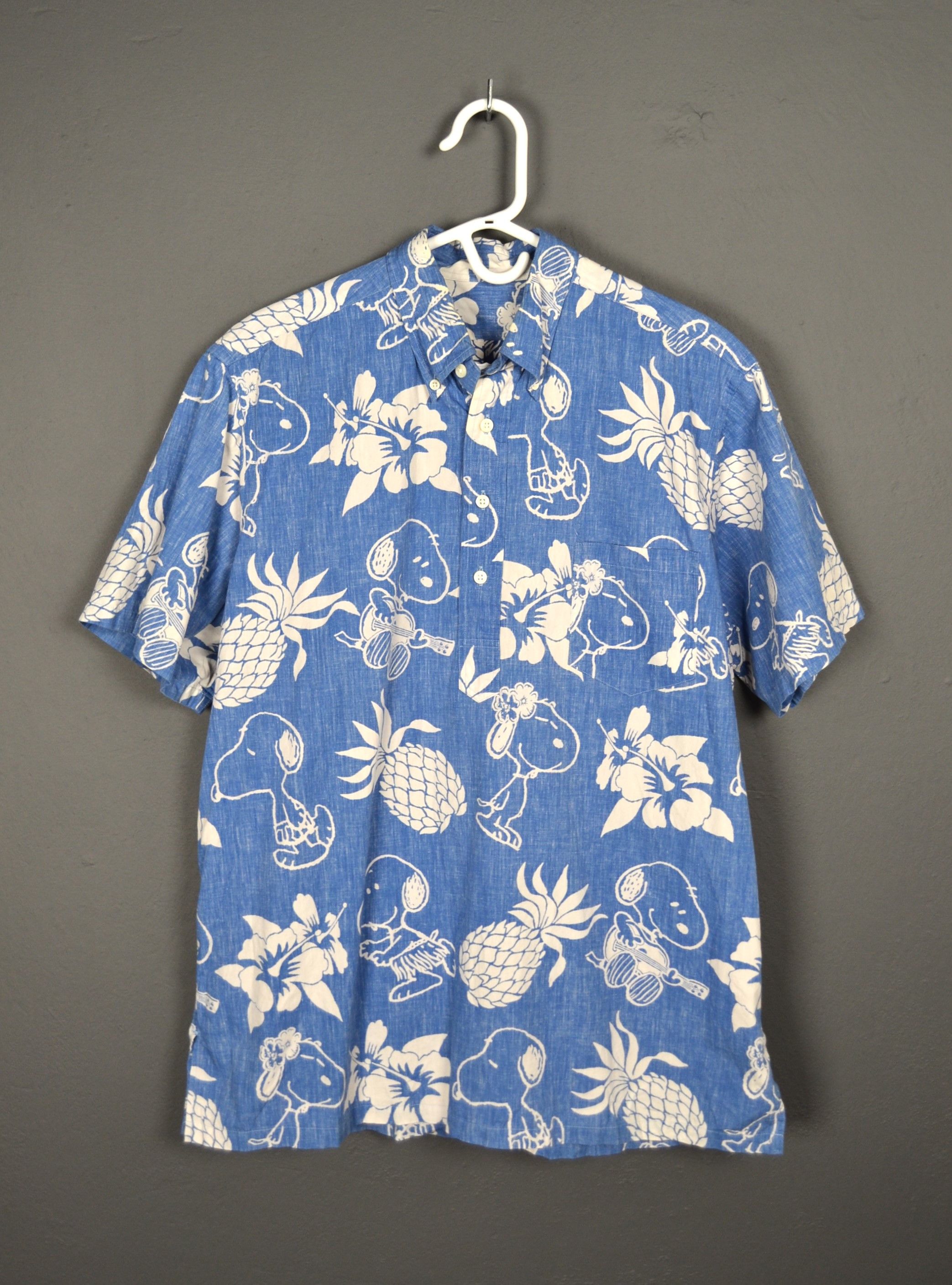 Peanuts Peanuts Made in Japan Hawaiian Shirt Repro Licensed L-XL Size US L / EU 52-54 / 3 - 1 Thumbnail