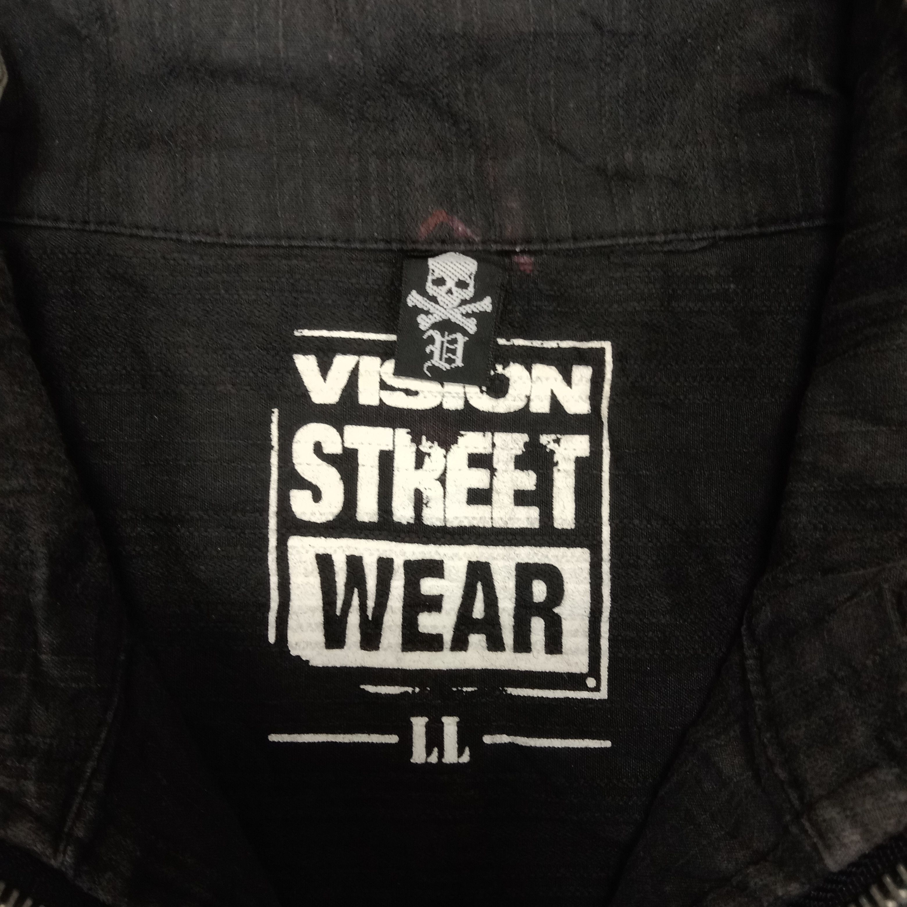 Vintage × Vision Streetwear Vision Streetwear Punk Style Skull Custom Art Jacket Size US M / EU 48-50 / 2 - 7 Thumbnail
