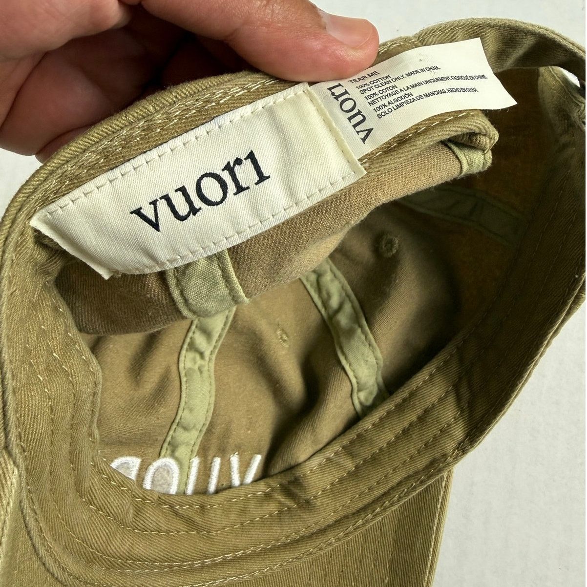 Vuori Stylish Vuori Adjustable Cap - Excellent Pre-Owned Condition Size ONE SIZE - 2 Thumbnail