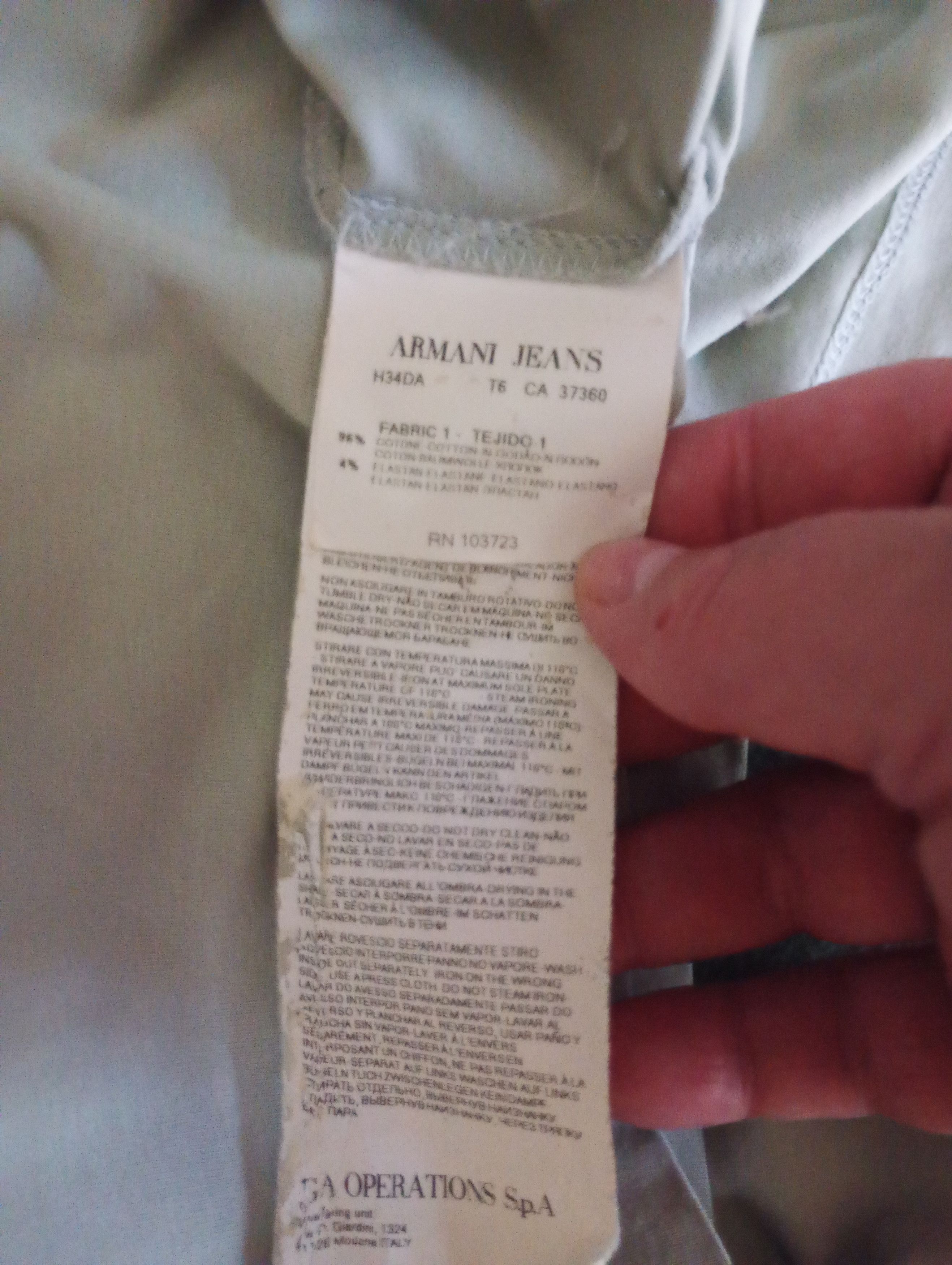 Armani Armani Jeans T-Shirt Size US XXL / EU 58 / 5 - 16 Thumbnail
