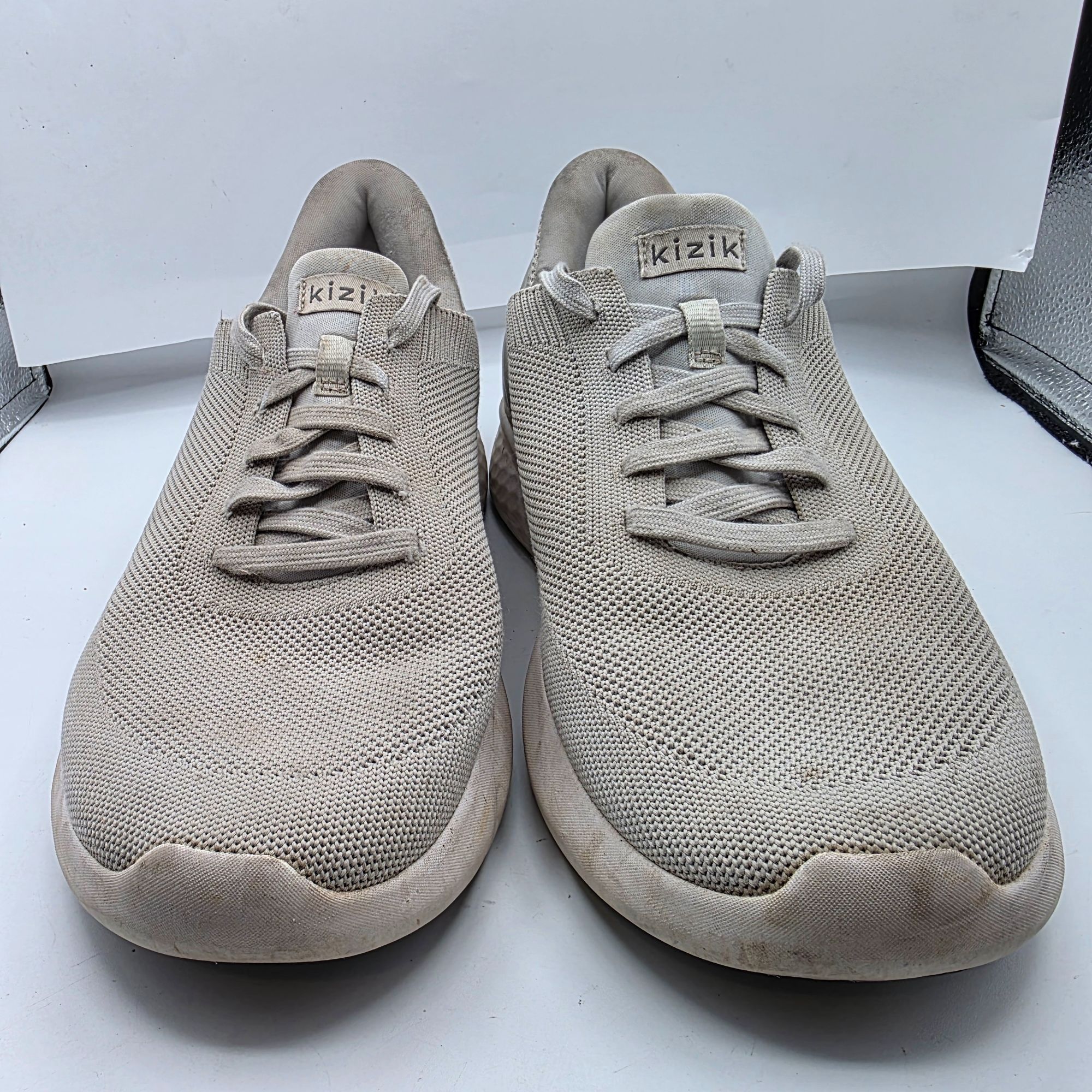 Other Kizik Athens Mens Size 12 Gray Hands Free Sneakers Lightweig Size US 12 / EU 45 - 12 Thumbnail