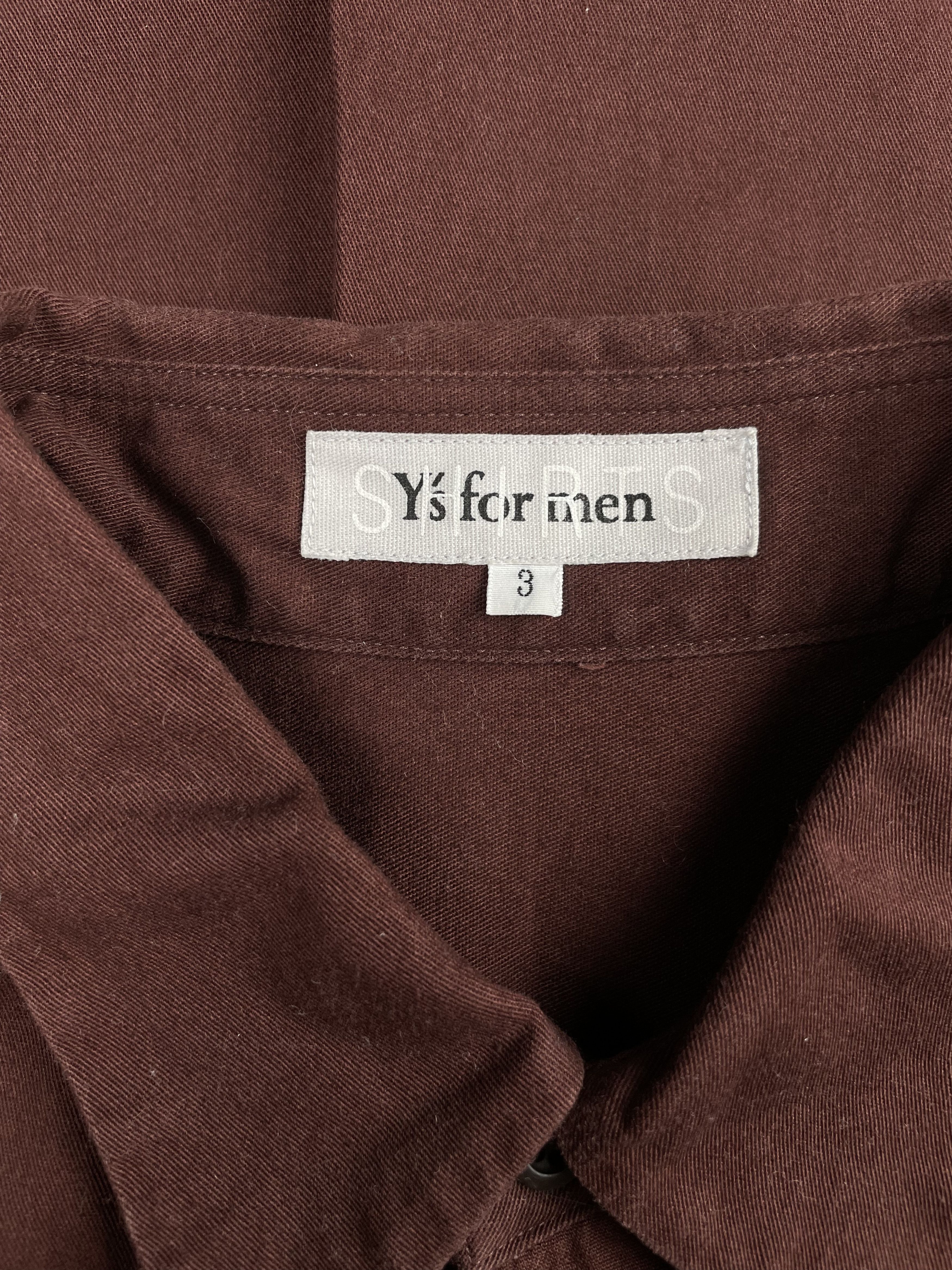Yohji Yamamoto Y's for men SHIRTS vintage thick cotton shirt Size US M / EU 48-50 / 2 - 4 Thumbnail