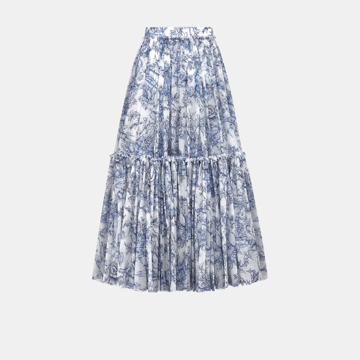 image of Dior O1Bcso1Str0224 Skirt In Blue, Women's (Size 28)
