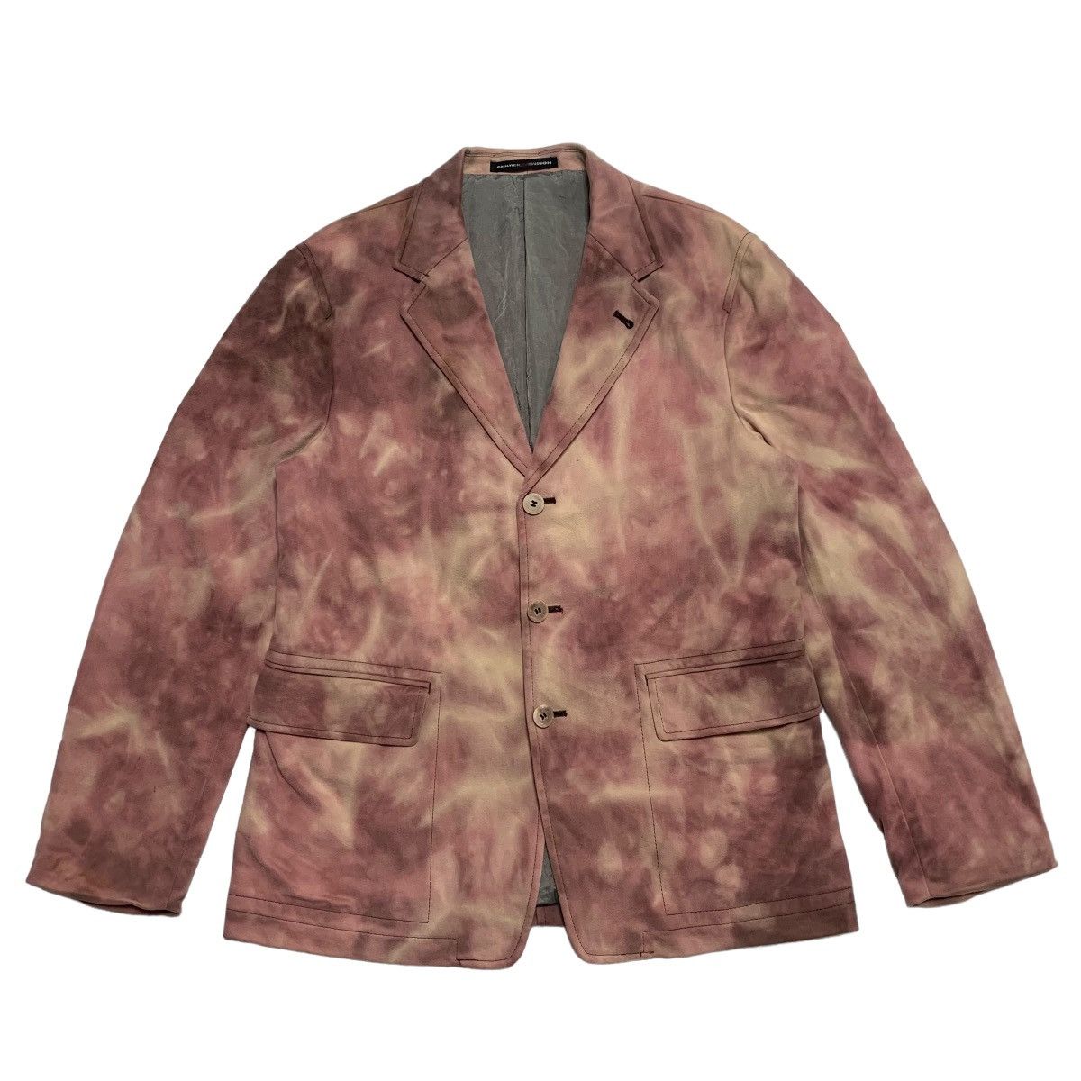 Jean Paul Gaultier Jean Paul Gaultier Object Homme Acid Wash Jacket Size US S / EU 44-46 / 1 - 1 Thumbnail