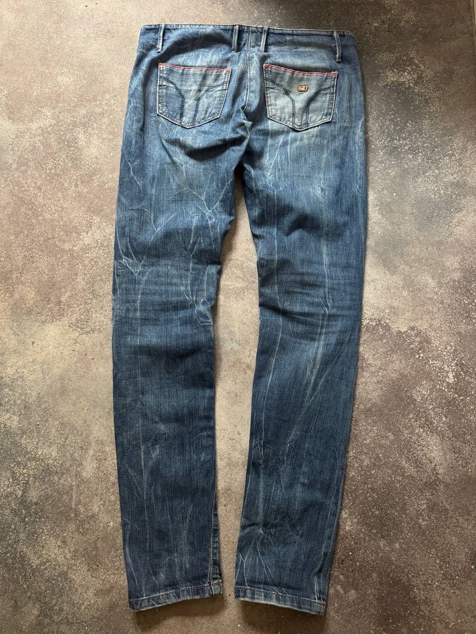 Japanese Brand × Miss Sixty × Vintage Miss Sixty Vintage Amazing Washed Low Rise Y2K Jeans 00’s Size 30" / US 8 / IT 44 - 4 Thumbnail