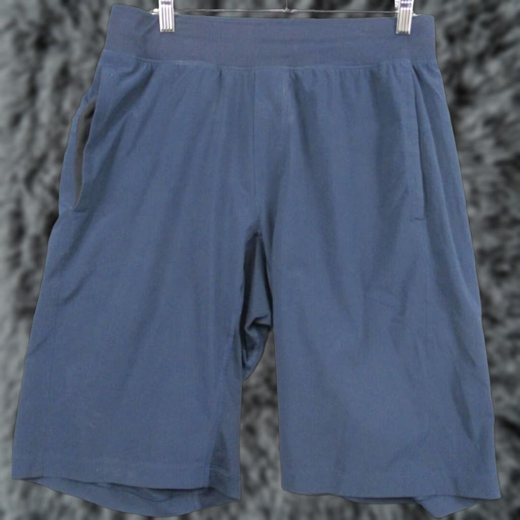 Lululemon Lululemon Men’s Pace Breaker Short Linerless 10" Navy Blue Size Medium - Activewear, Athletic, Space Theme, Inseam 10 in, Regular, Men Size US 31 - 1 Thumbnail