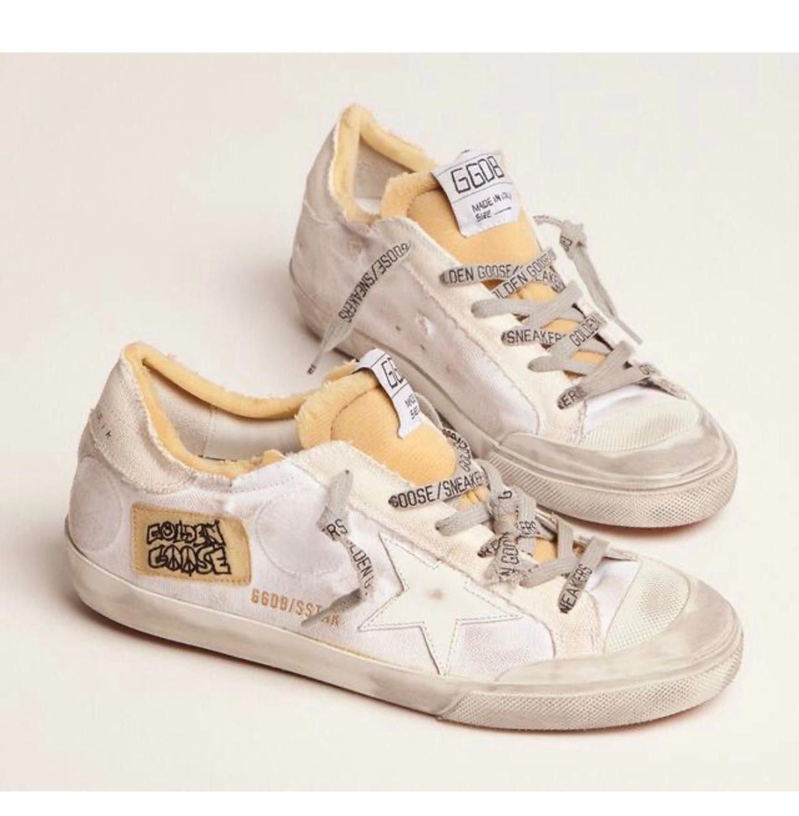 Golden Goose Golden Goose Super Star Sneakers Size US 5 / IT 35 - 2 Thumbnail