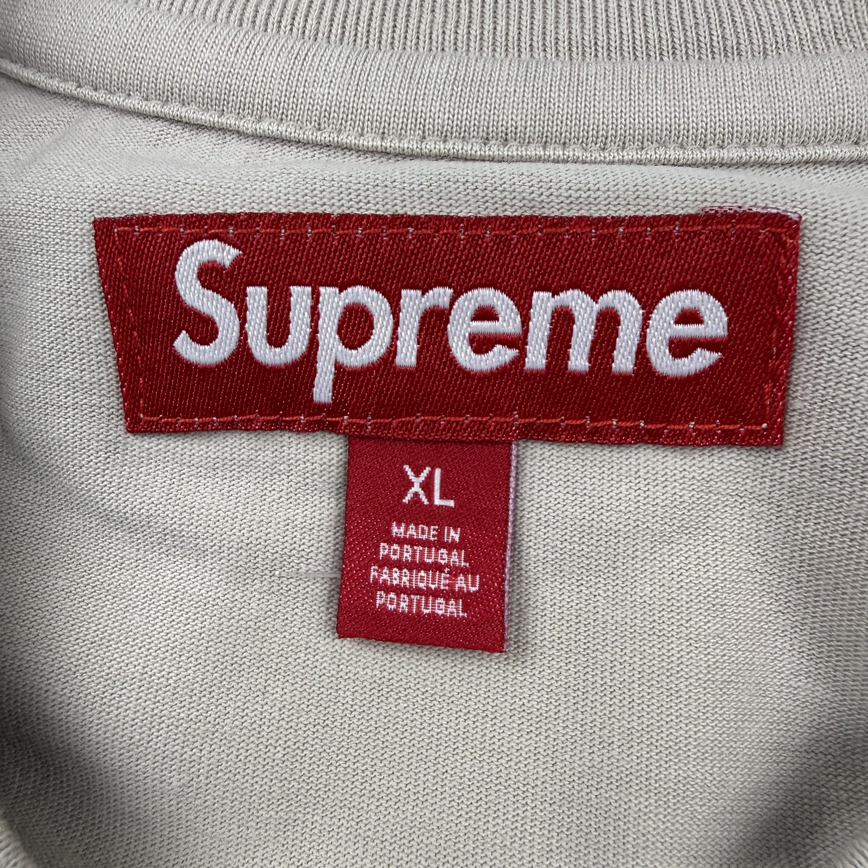 Supreme Supreme Small Box Logo Tee Tan Khaki Mens XL T-Shirt Size US XL / EU 56 / 4 - 3 Thumbnail