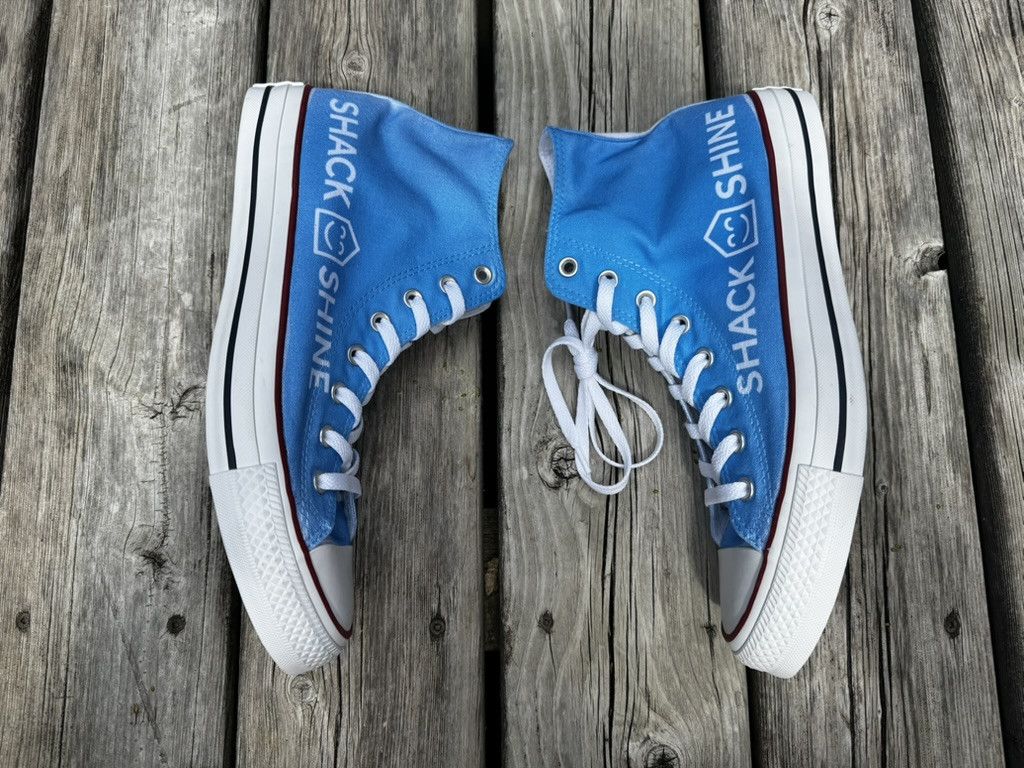 Converse Shack Shine Chuck Taylor High Top Sneakers Size US 11 / EU 44 - 2 Thumbnail