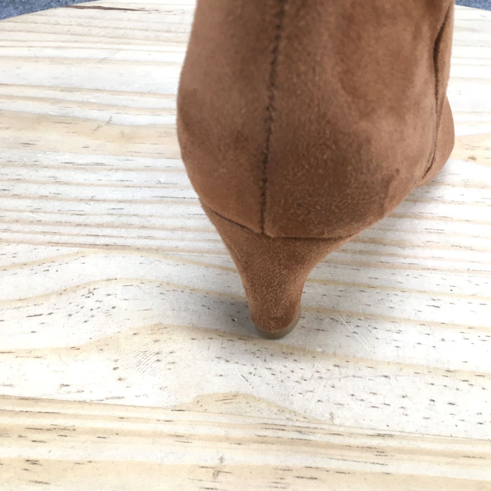Vintage Universal Thread Boots Womens 6 Black Taylor Ankle Bootie Side Zip Kitten Heels Size US 6 / IT 36 - 4 Thumbnail