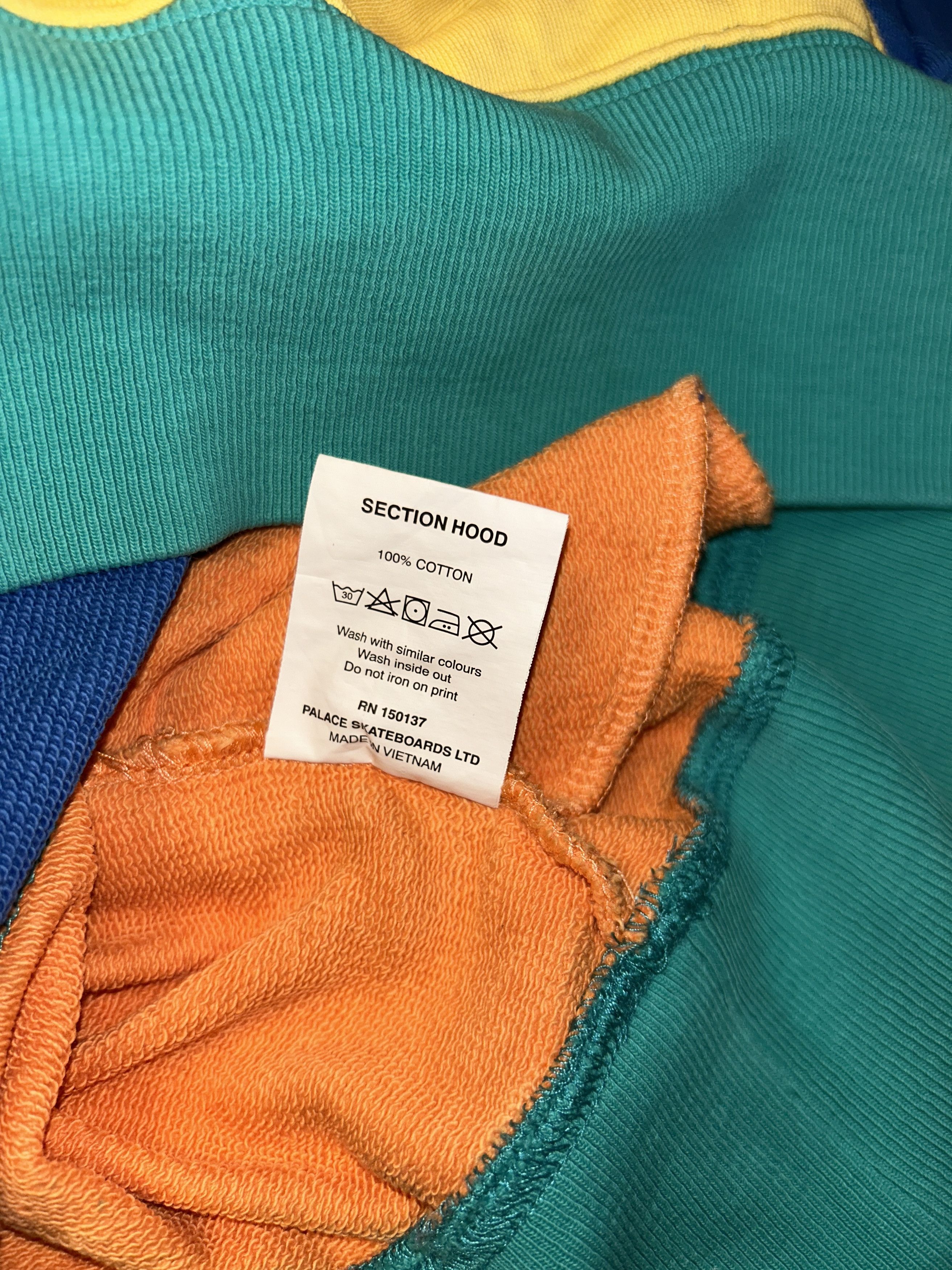 Palace Palace Section Hoodie Size US M / EU 48-50 / 2 - 9 Thumbnail