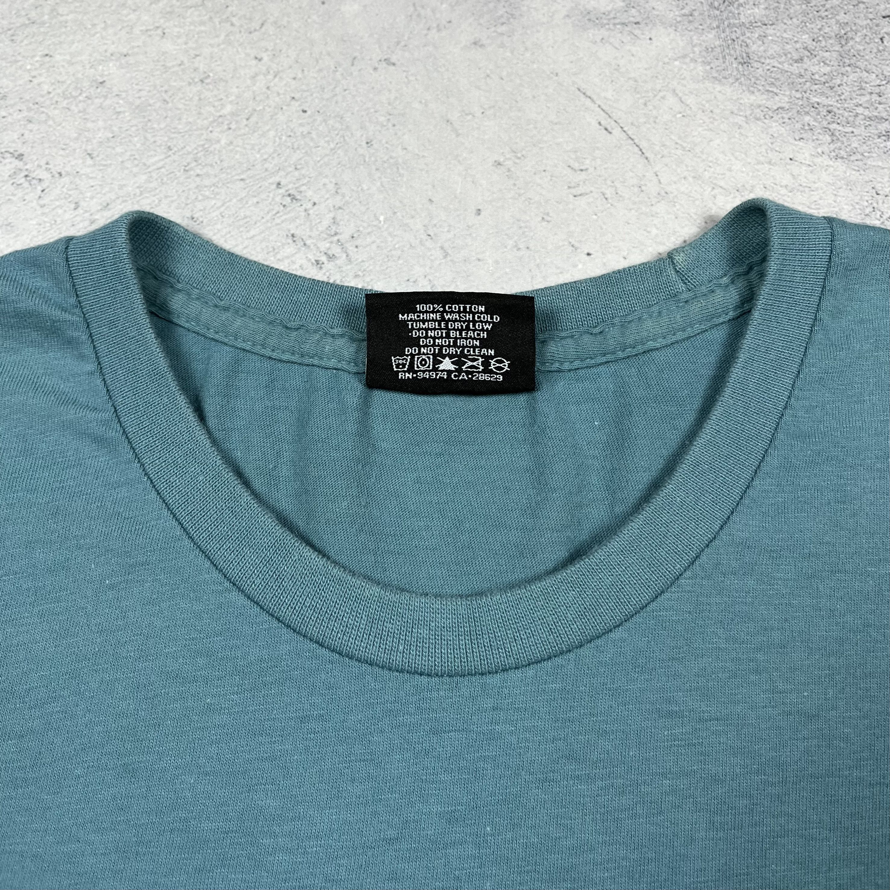 Stussy Vintage Stussy Wave Art Big Logo T Shirt 00’s Size US S / EU 44-46 / 1 - 9 Thumbnail