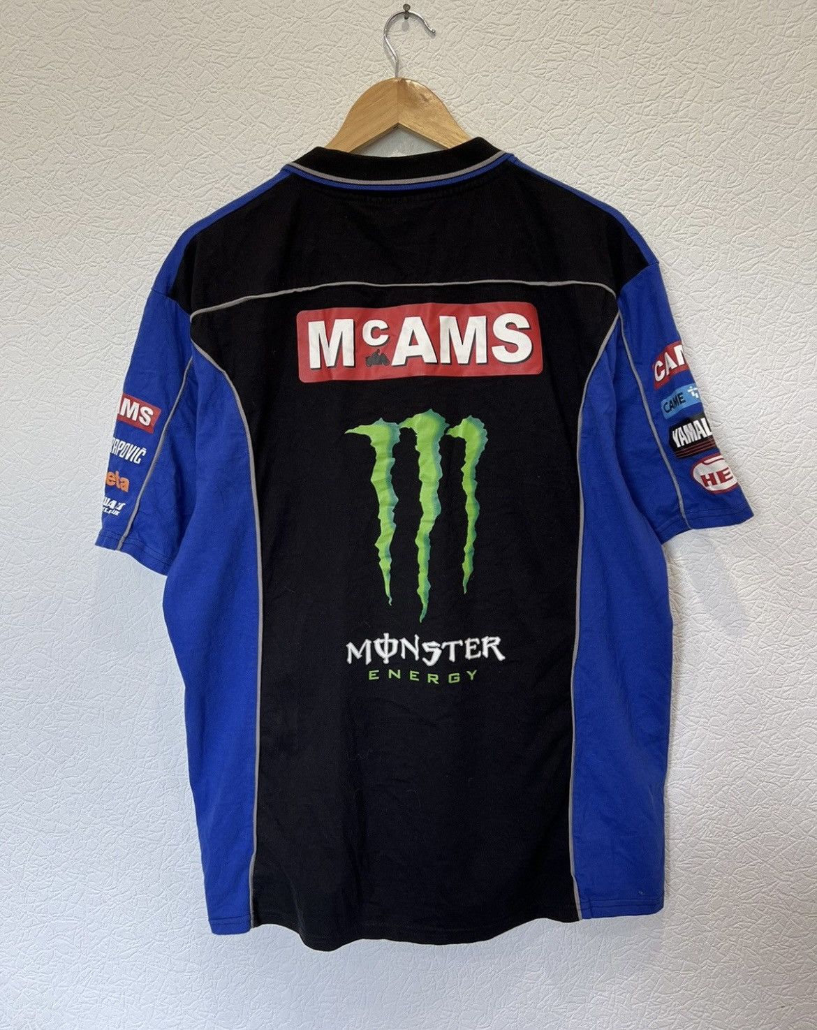 Vintage McAms Monster Energy F1 Polo Shirt Racing Size US XL / EU 56 / 4 - 1 Thumbnail