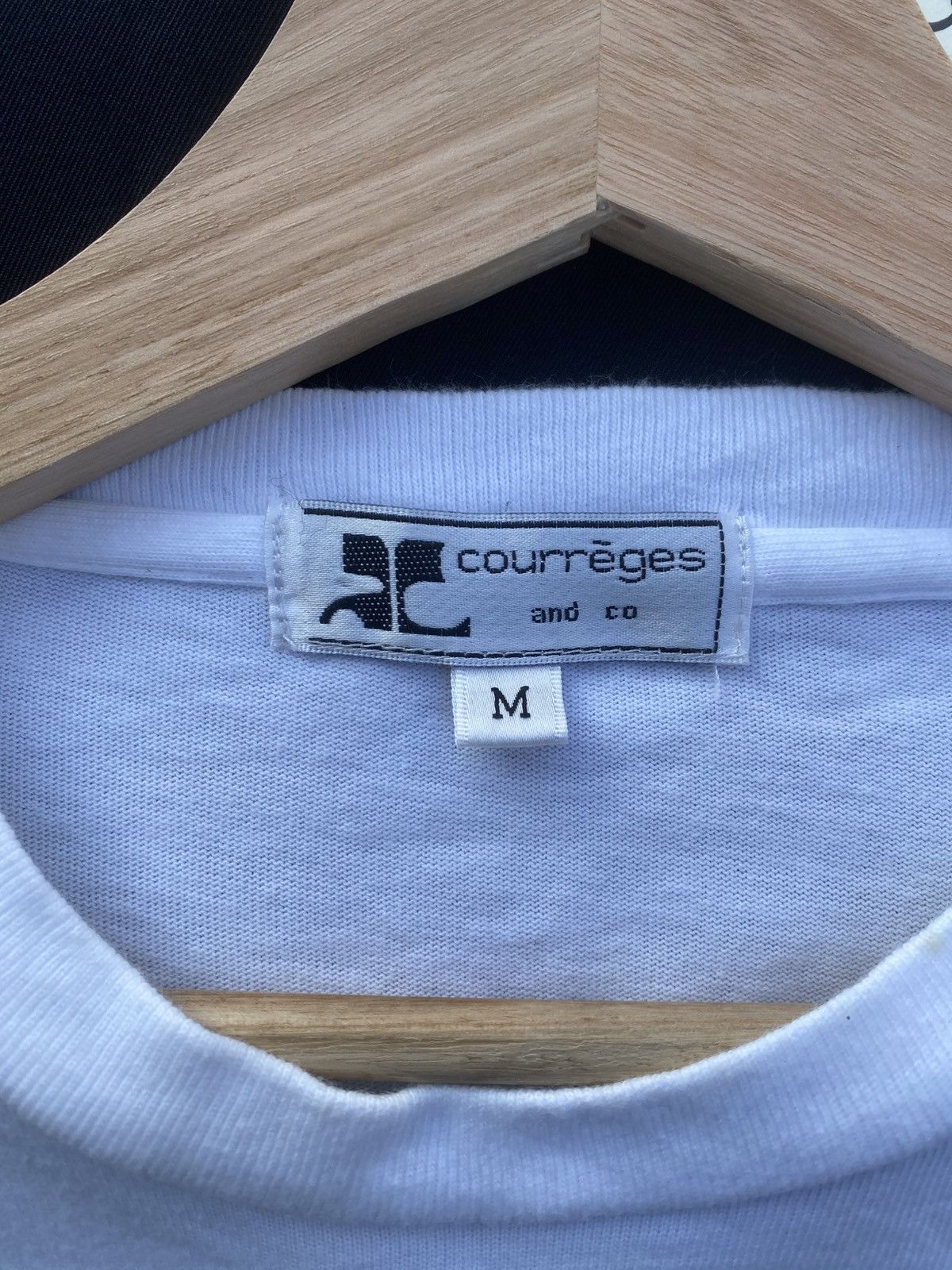 Courreges Rare Vintage Courreges Longsleeve Shirt Size M / US 6-8 / IT 42-44 - 8 Thumbnail