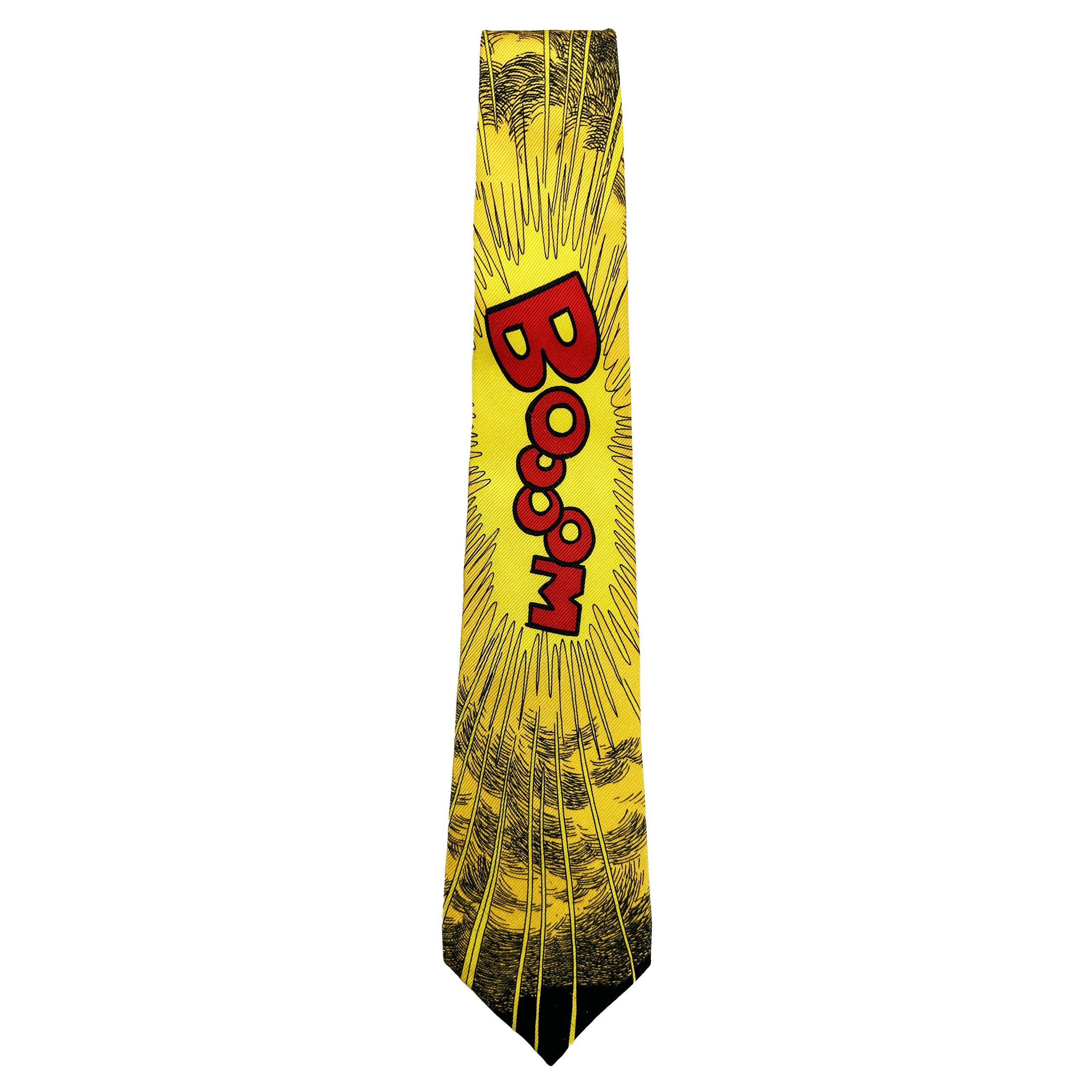 Yohji Yamamoto "Boooom" Osamu Tezuka Collaboration Silk Tie Size ONE SIZE - 1 Thumbnail