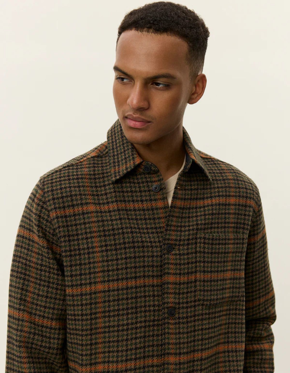 Les Deux Kody Houndstooth Overshirt Size US L / EU 52-54 / 3 - 2 Thumbnail