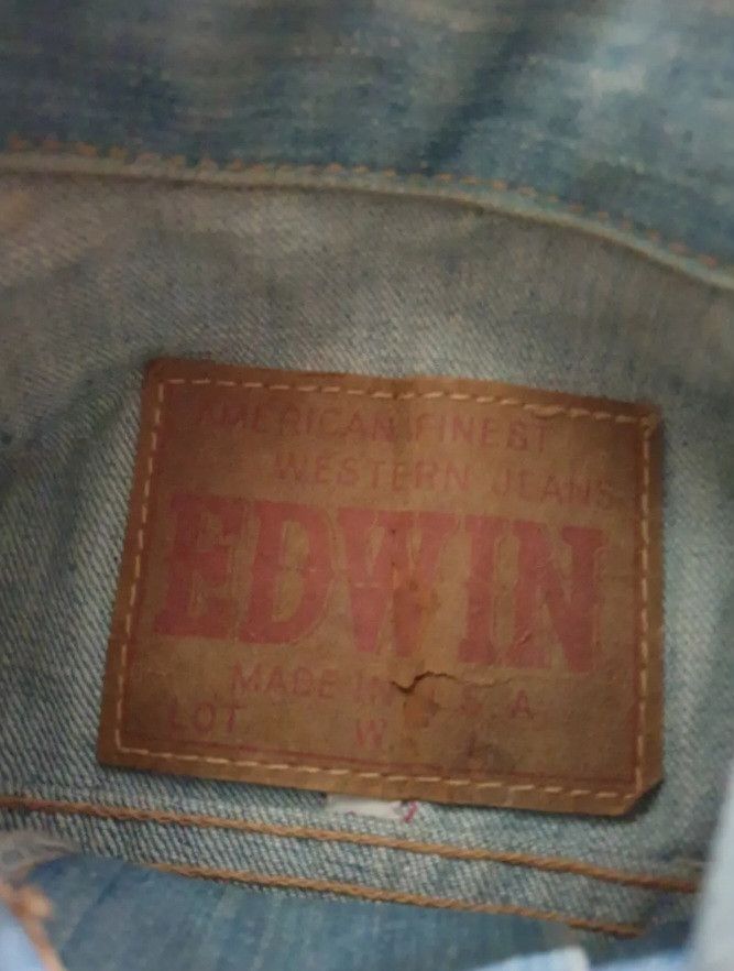 Japanese Brand 💥Vintage Edwin made in USA Stonewash jacket Size US M / EU 48-50 / 2 - 12 Thumbnail