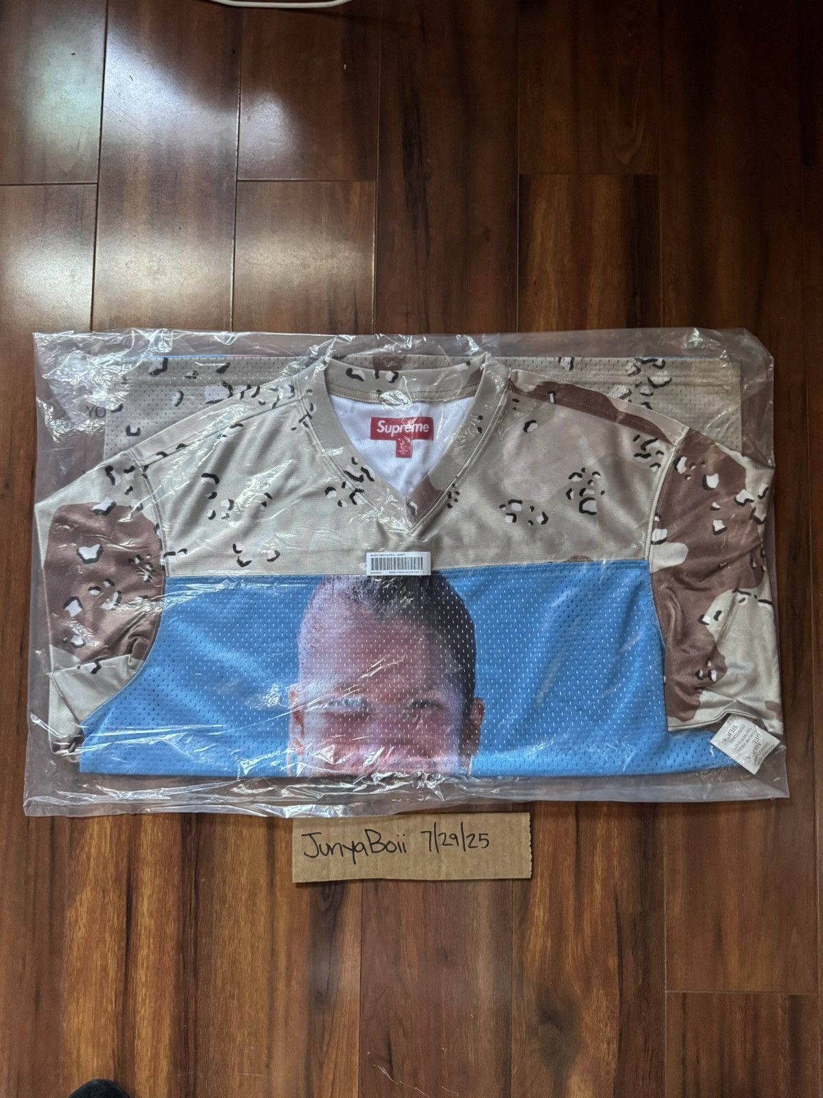 Supreme Supreme Aphex Twin Football Jersey Chocolate Chip Camo Small Size US S / EU 44-46 / 1 - 3 Thumbnail