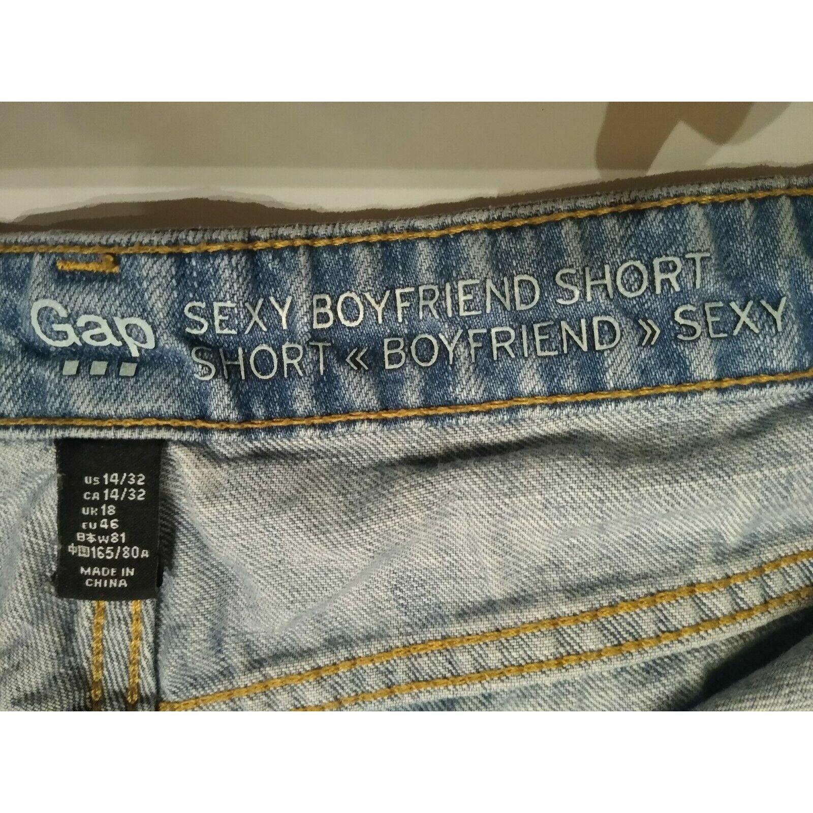 Gap Gap Booty "Boy" Shorts 14/32 - "Short Shorts Sexy" Large Size 36" / US 14 / IT 50 - 2 Thumbnail