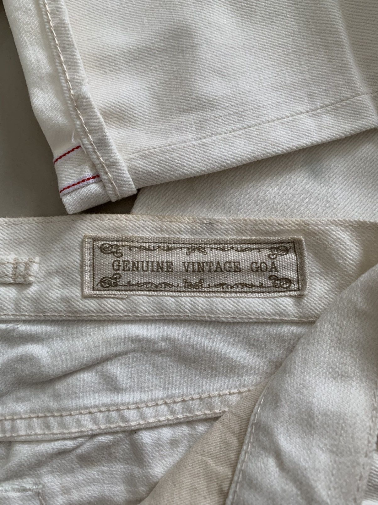 GOA GOA Genuine Vintage GOA Redline Selvedge Denim Size US 30 / EU 46 - 6 Thumbnail