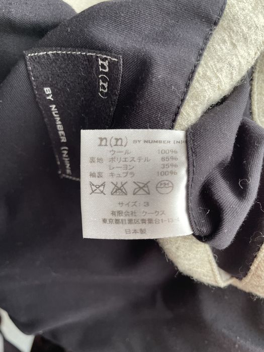 Number (N)ine nn by number nine 4 pockets blazer | Grailed