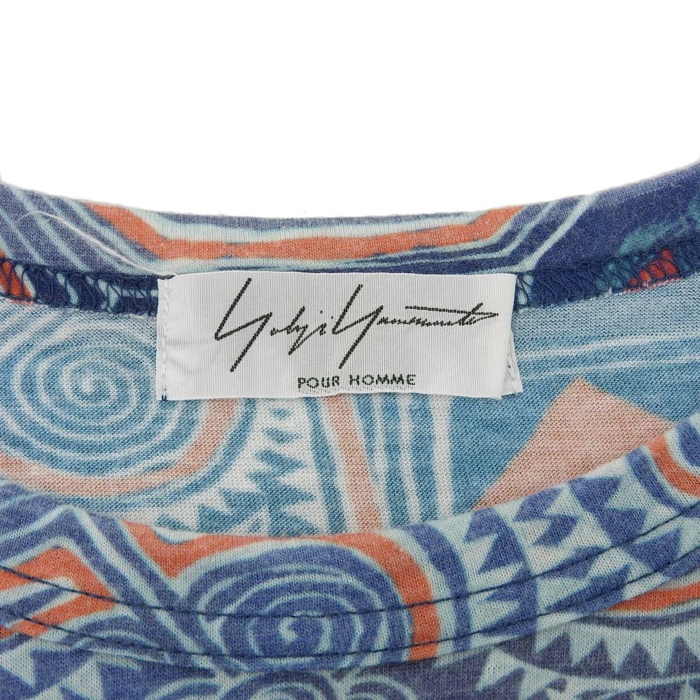 Yohji Yamamoto Yohji Yamamoto POUR HOMME Allover print T-shirt Size US L / EU 52-54 / 3 - 3 Thumbnail
