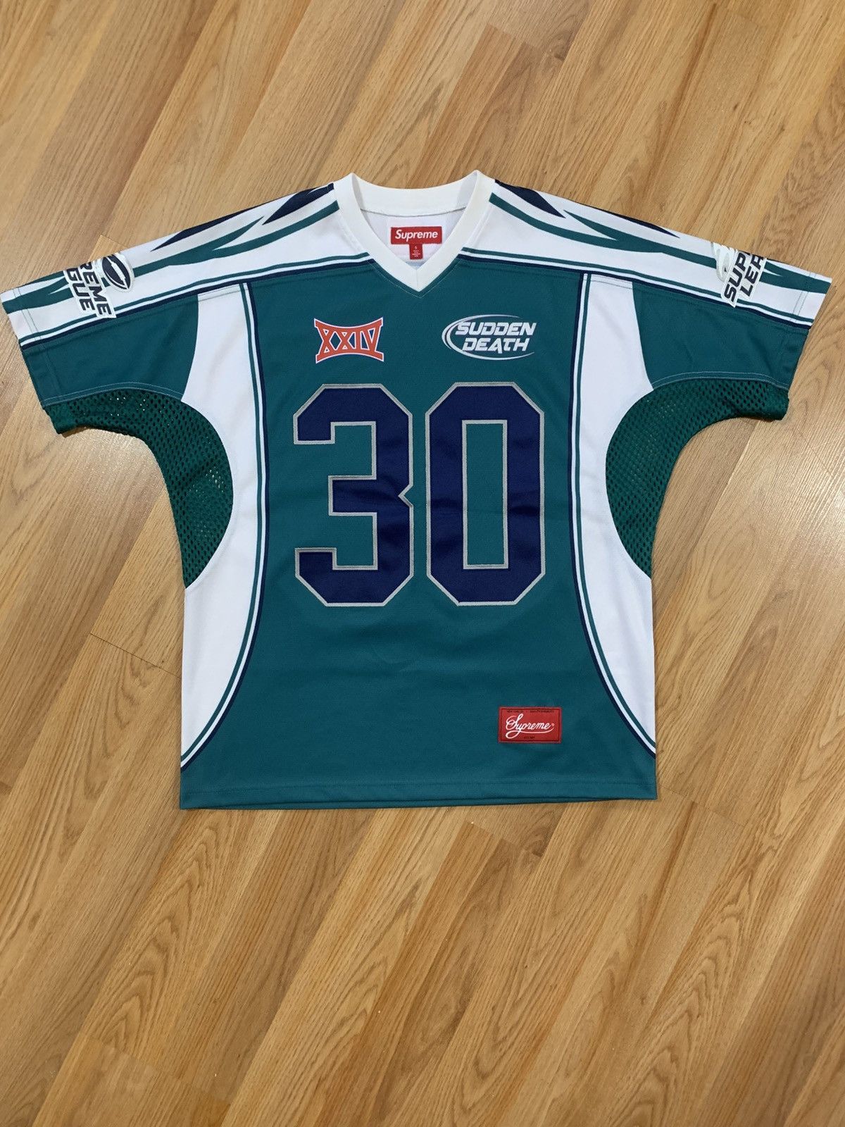 Supreme Sudden Death Jersey | Grailed