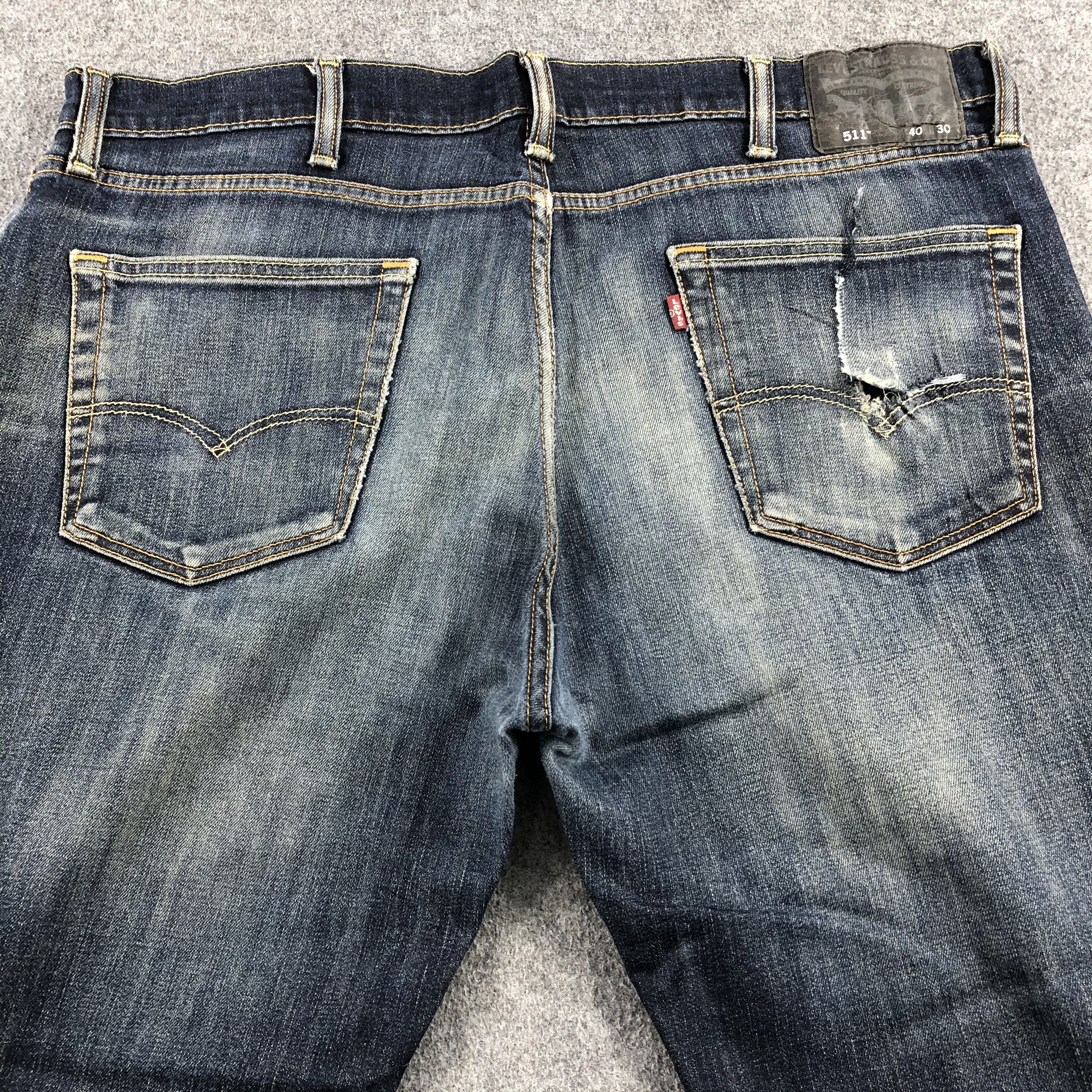 Levi's Vintage Blue Wash Levis 511 Jeans-J1992 Size US 40 / EU 56 - 4 Thumbnail