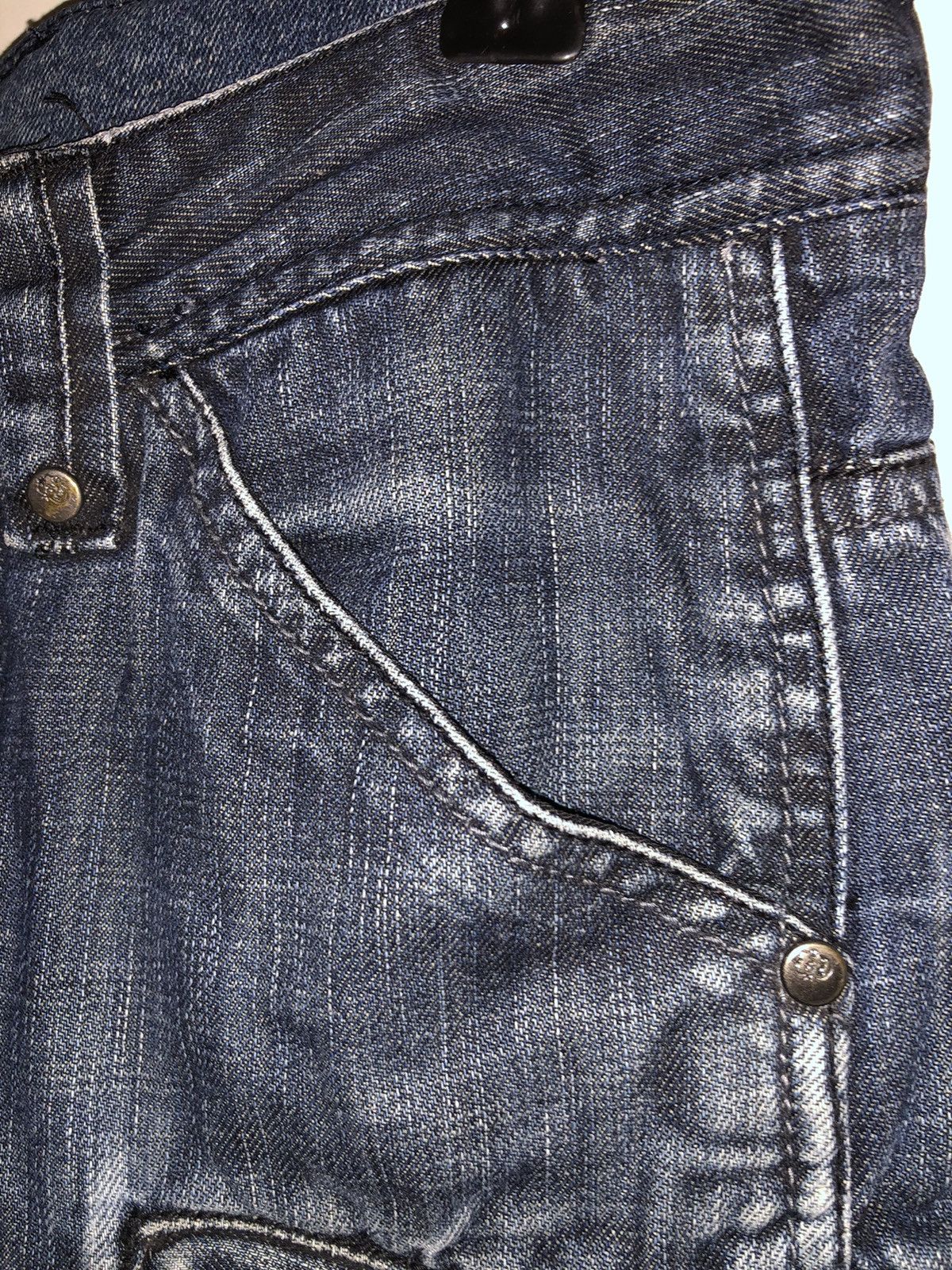 Vintage Vintage Y2K Denim Shorts Size US 26 / EU 42 - 5 Thumbnail