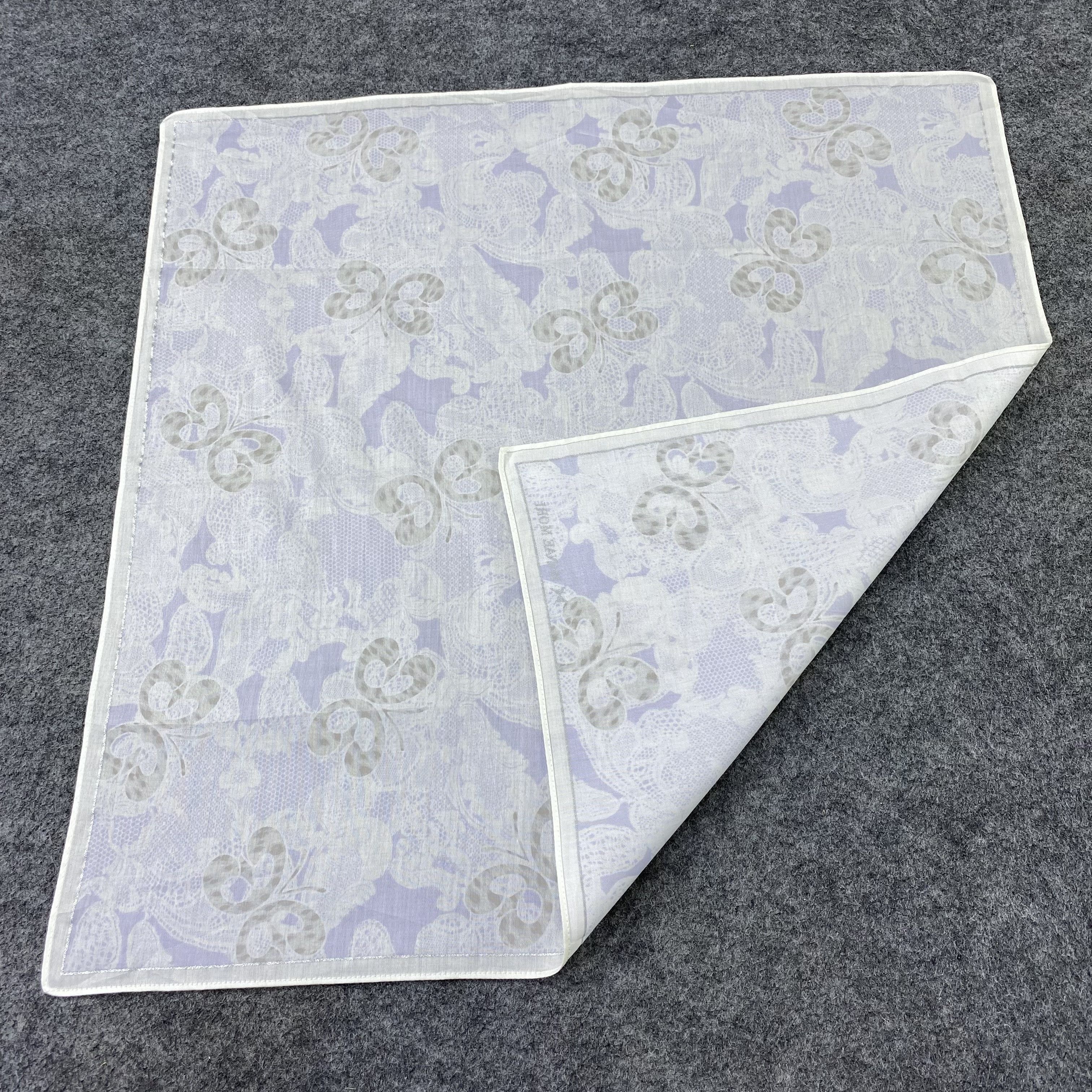 Hanae Mori × Vintage Hanae Mori Handkerchief / Bandana / Neckerchief-B1319 Size ONE SIZE - 5 Thumbnail