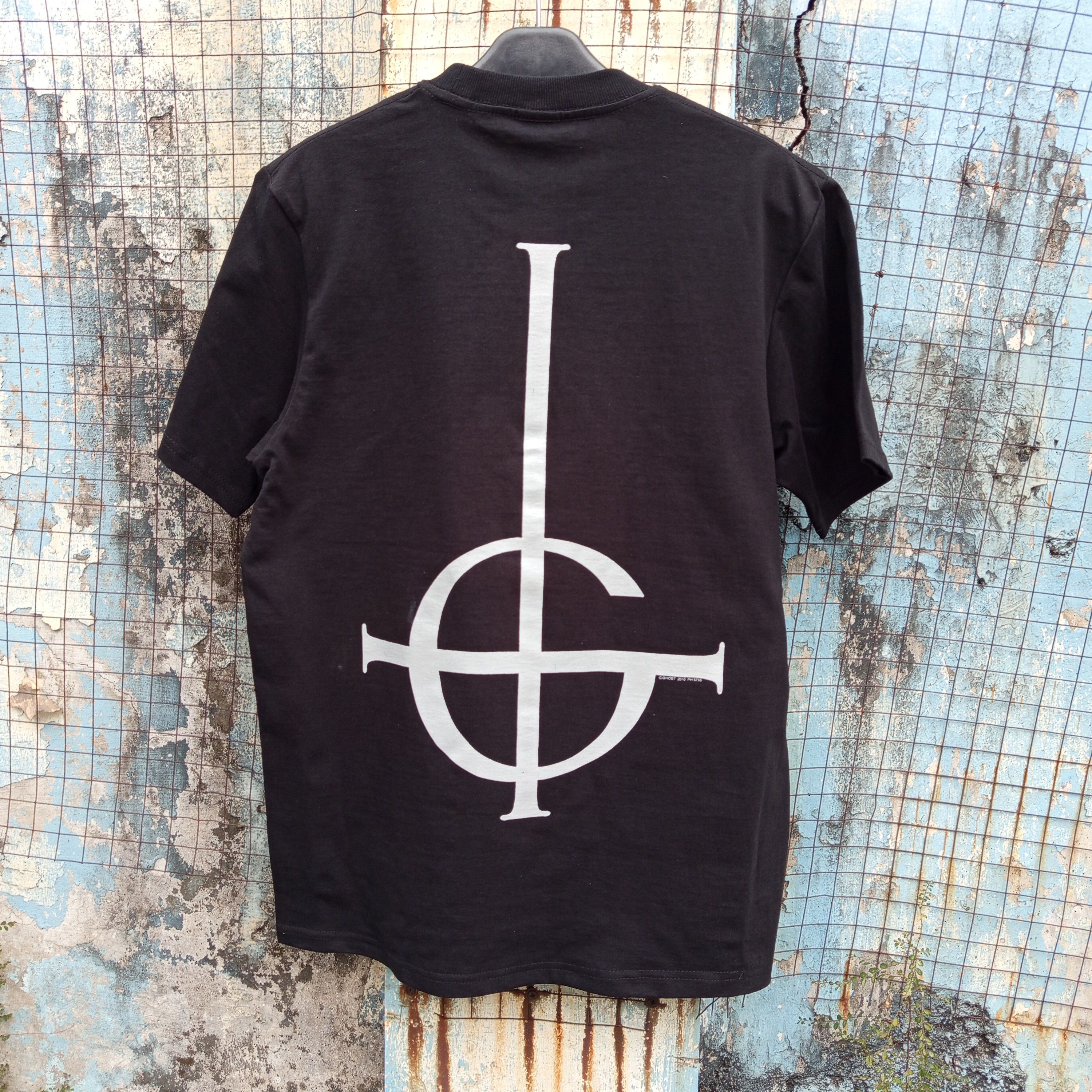 Band Tees Ghost Swedish Band Logo T shirt Size US XL / EU 56 / 4 - 2 Thumbnail