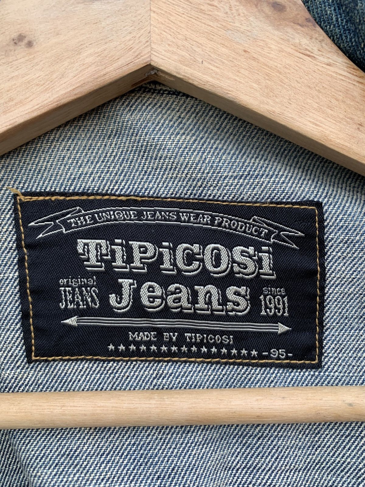 Japanese Brand × Vintage Vintage Japanese Brand Tipicosi Jeans Denim Jacket Size US L / EU 52-54 / 3 - 24 Thumbnail