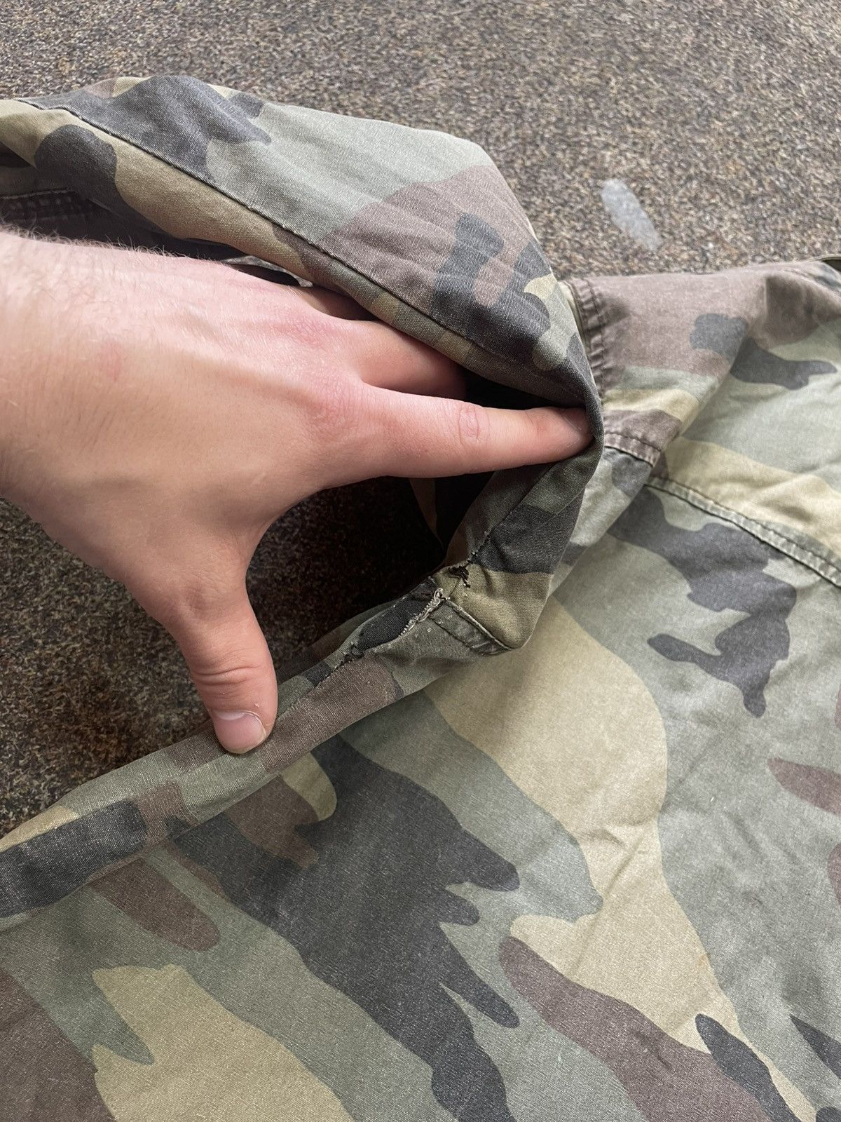 Vintage Vintage Y2K Camo Military Jacket Gorpcore Archive Streetwear Size S / US 4 / IT 40 - 7 Thumbnail