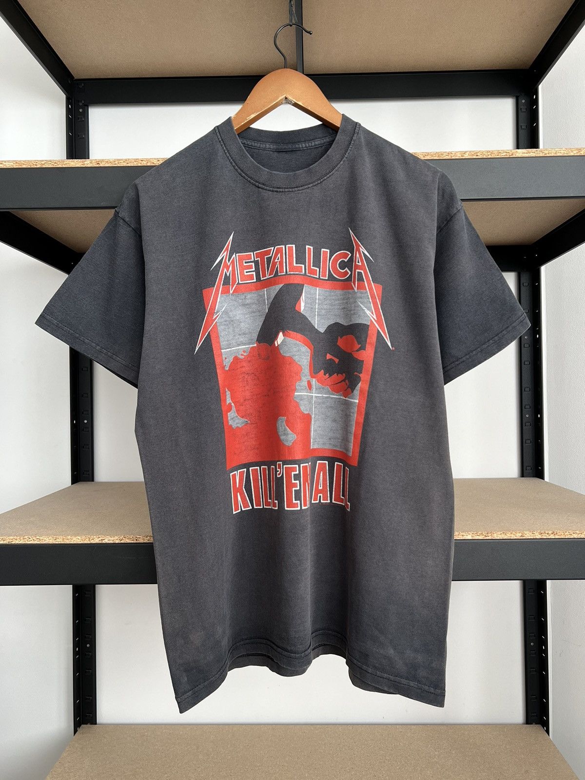 Band Tees Vintage 2000s Metallica Kill 'Em All Lightning 1994 Reprint Size US M / EU 48-50 / 2 - 2 Thumbnail