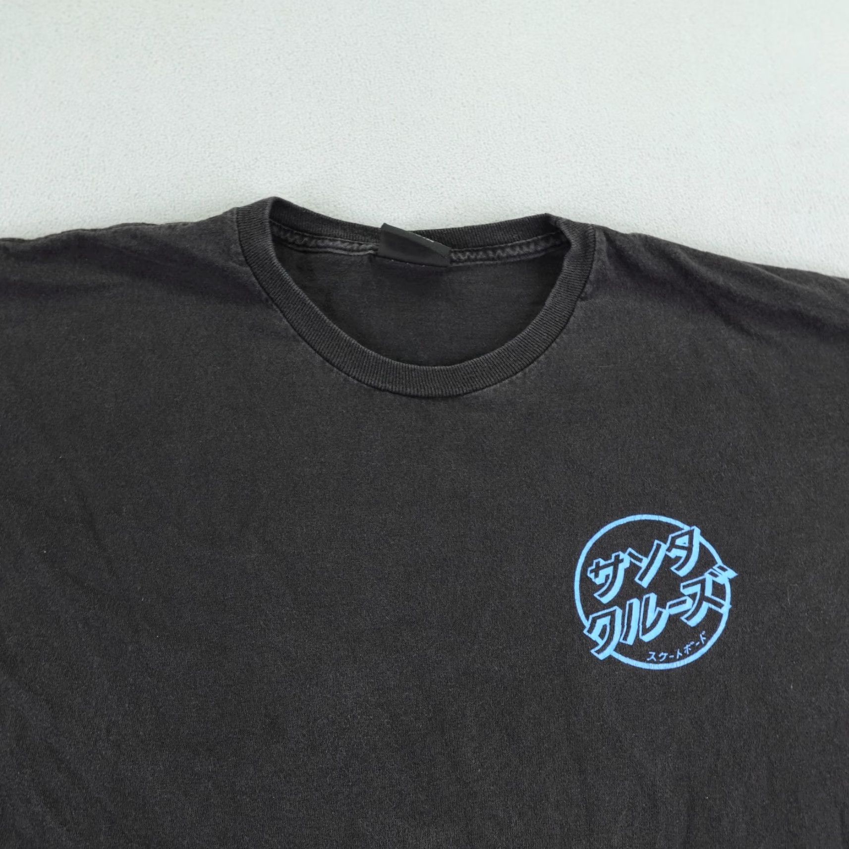Vintage VINTAGE Santa Cruz Shirt Mens Medium Blue Graphic Print Crew Neck T-Shirt Beach Outdoor 90s Mens M Blue Santa Cruz Logo Regular Fit Size US M / EU 48-50 / 2 - 2 Thumbnail