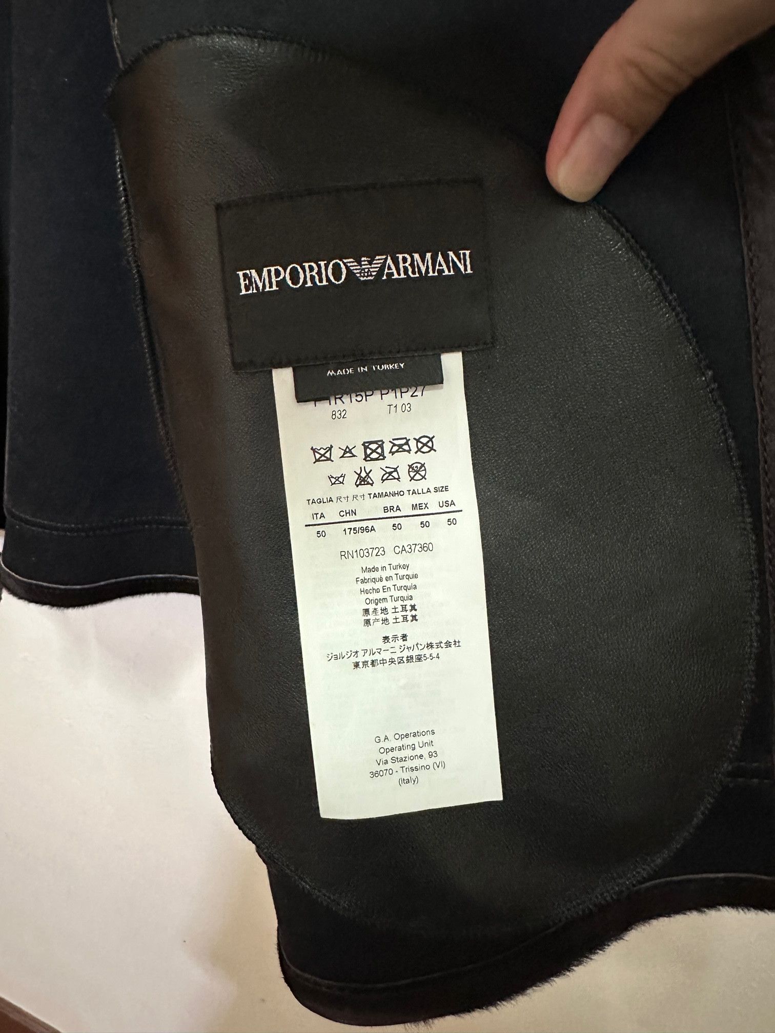 Emporio Armani [Very Rare] Emporio Armani Calf Hair Jacket Size US M / EU 48-50 / 2 - 6 Thumbnail