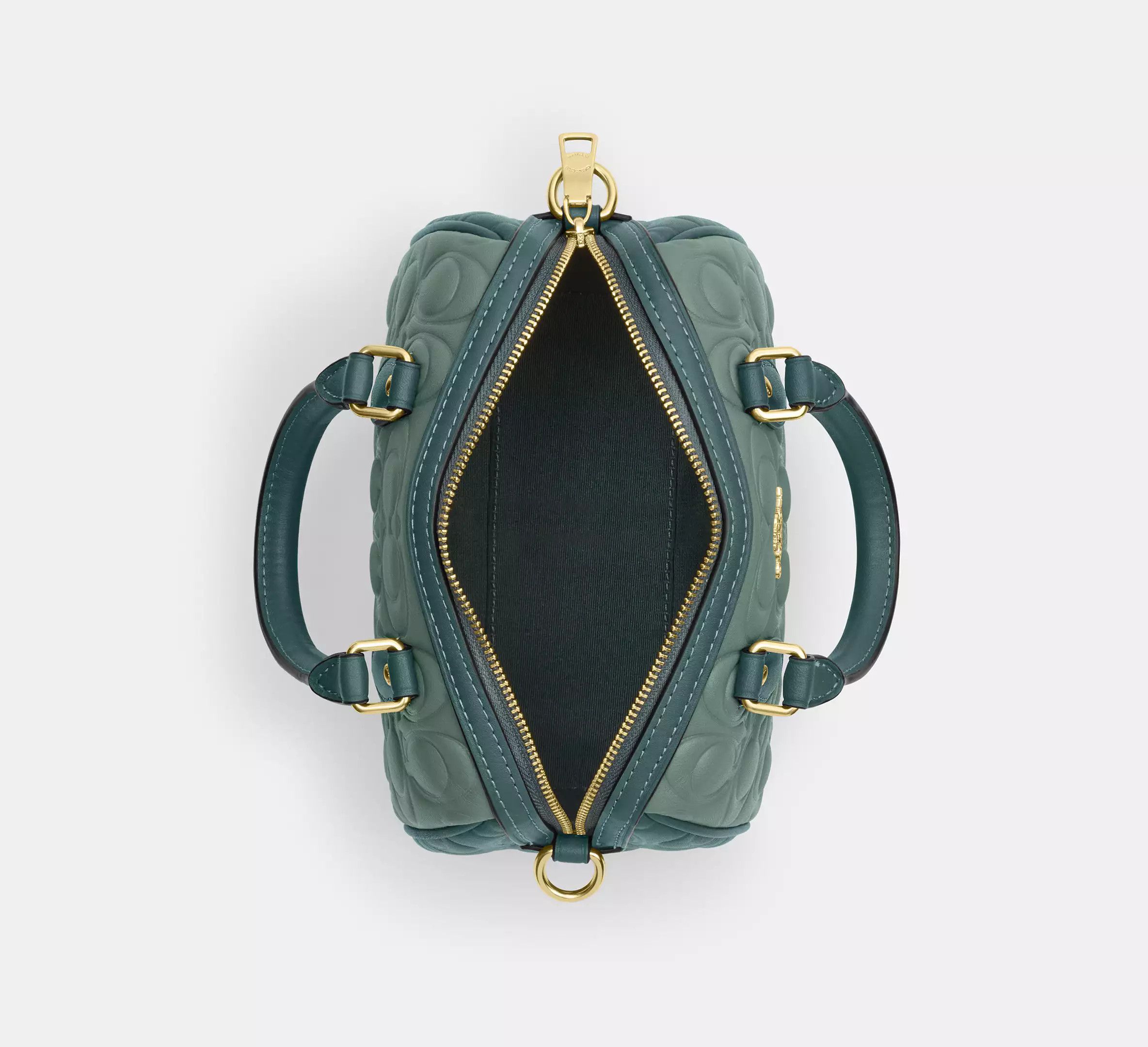 Coach Mini Rowan Crossbody Bag In Blocked Signature Leather CY744 Size ONE SIZE - 9 Thumbnail
