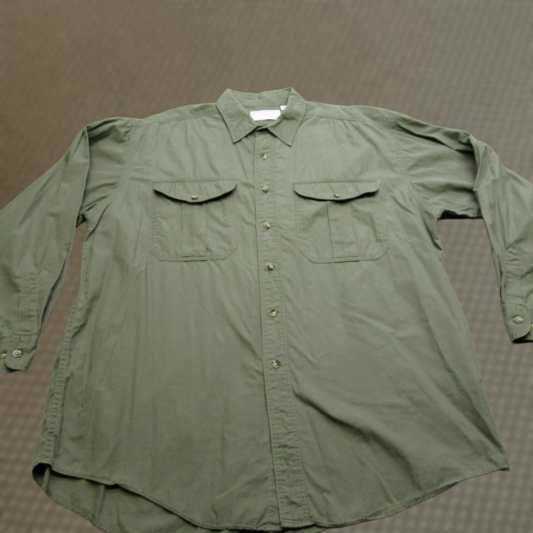 Filson Filson Shirt Mens XL Brown Long Sleeve Button-Up Pockets Work Utility 90s VTG Size US XL / EU 56 / 4 - 1 Thumbnail