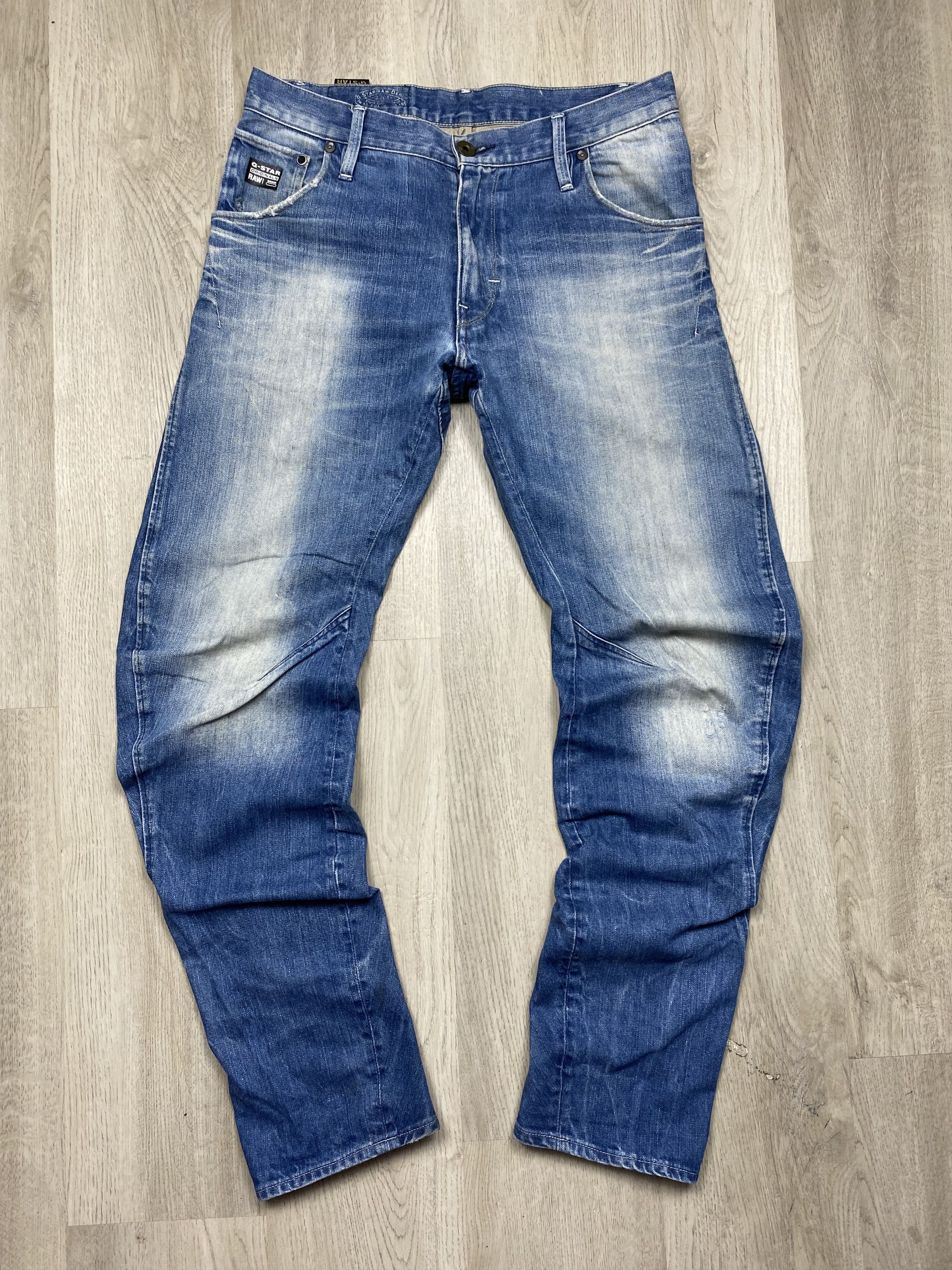 G-Star G Star Raw Vintage Mens Arc Denim Pants Jeans Gstar Y2K Size US 31 - 3 Thumbnail