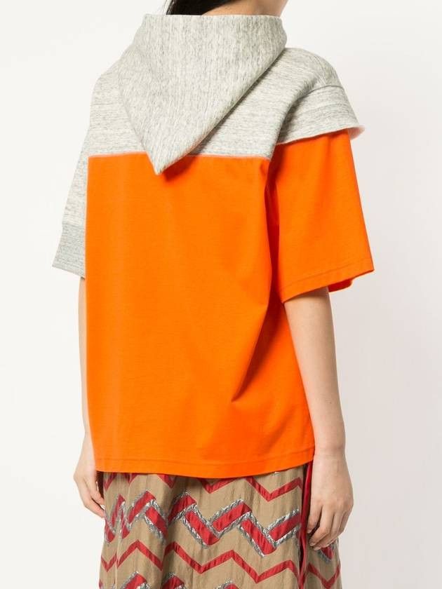 Kolor Kolor oversized Orange hoodie Size ONE SIZE - 7 Thumbnail