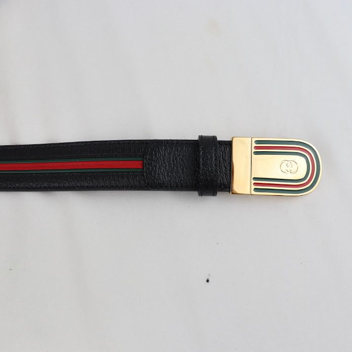 Gucci o1rshd1 Size: 115 cm / Wild PR Calf/Aria CA Belt in Black Size 44 - 2 Thumbnail