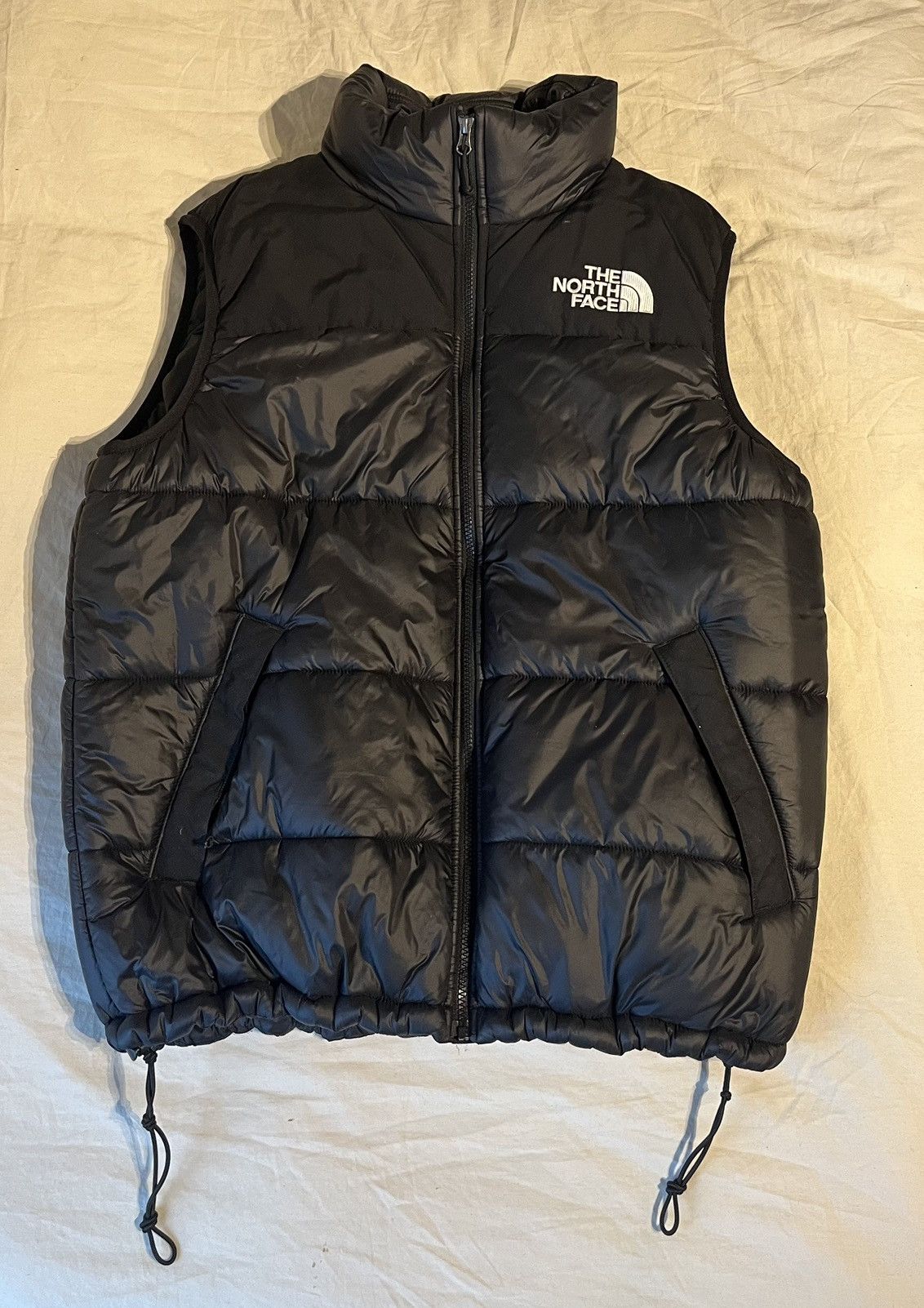Black The North Face Puffer Vest