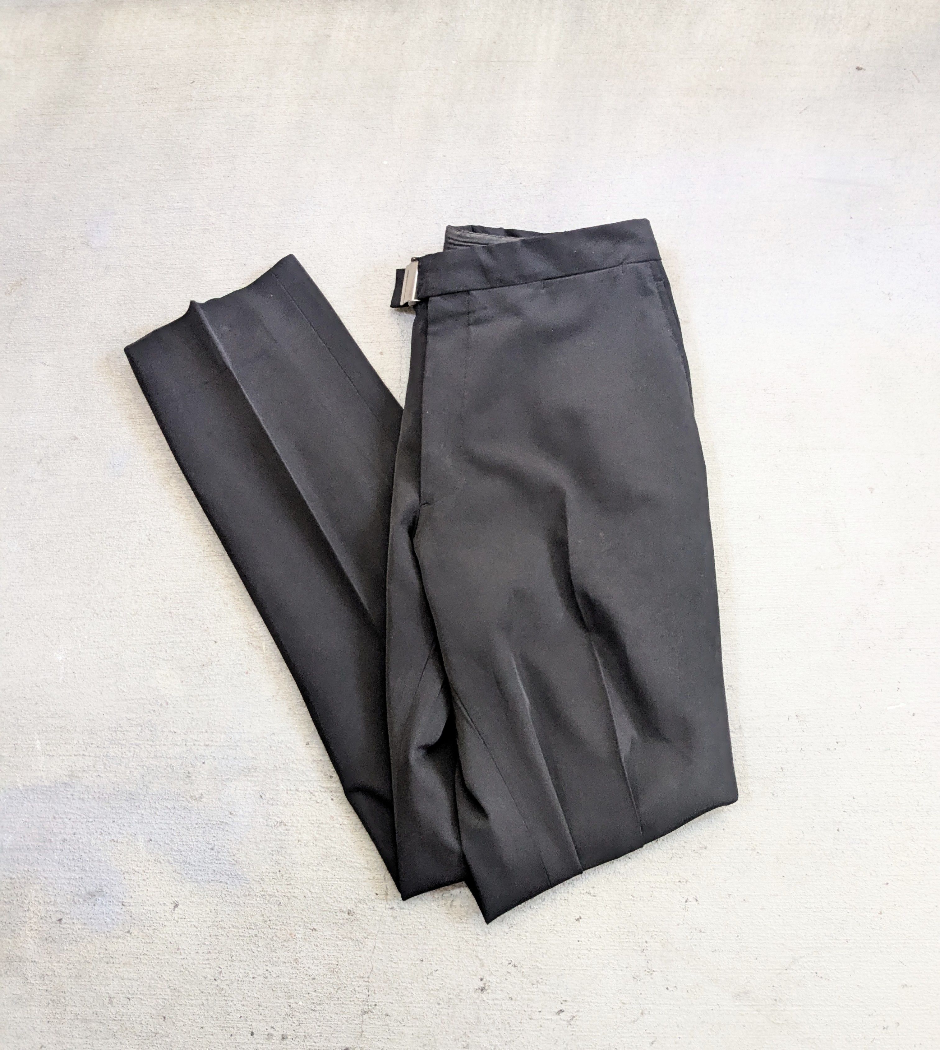 Prada Prada Trousers Dress Pants Black 48 Polyester Elastane Size US 32 / EU 48 - 1 Thumbnail