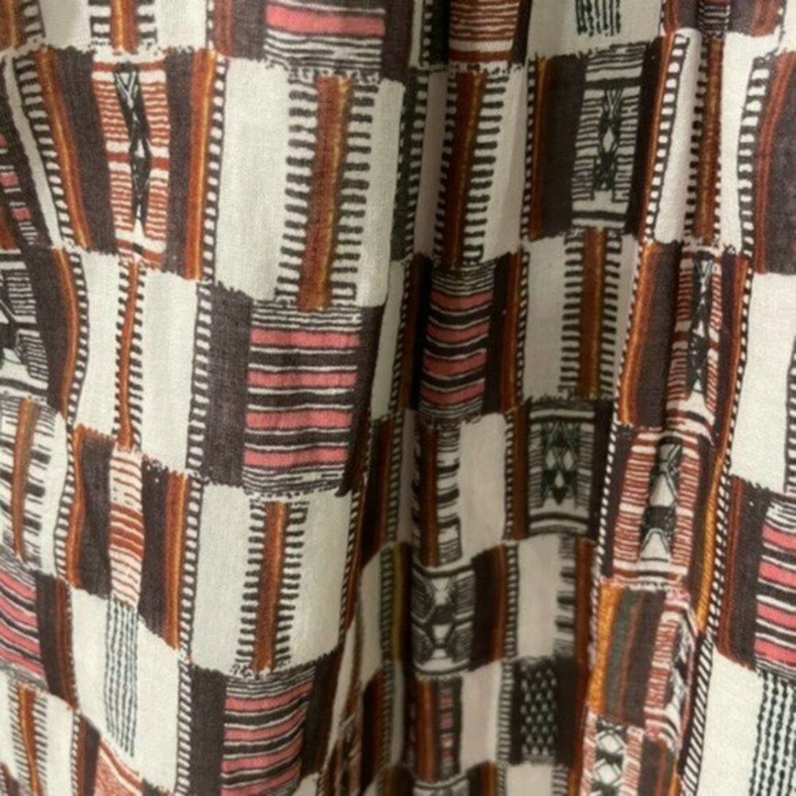 Isabel Marant Isabel Marant checked one piece brown and white size 8 Size 28" / US 6 / IT 42 - 7 Thumbnail
