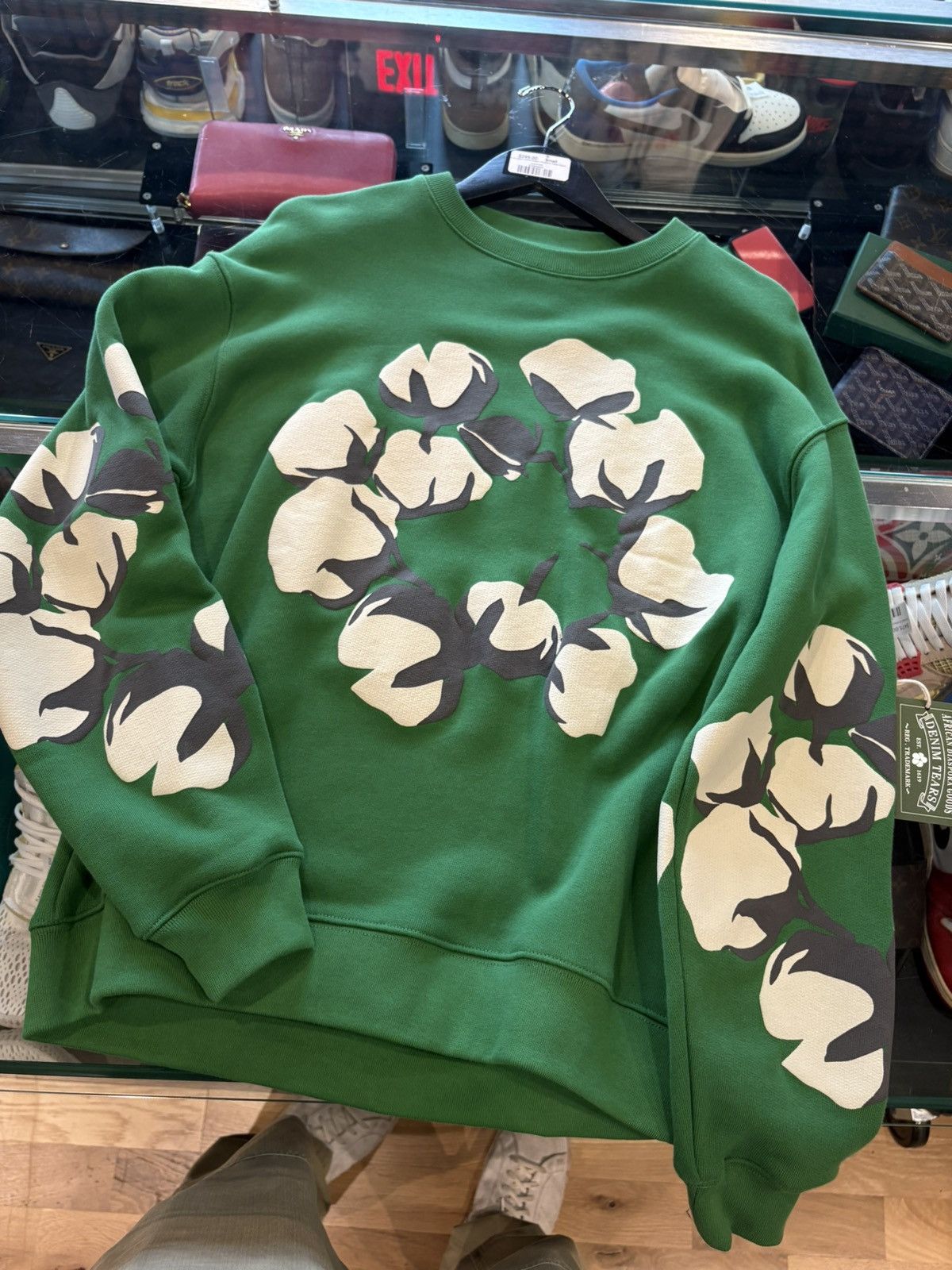 Cactus Plant Flea Market × DENIM TEARS Denim Tears x CPFM Crewneck Size US S / EU 44-46 / 1 - 1 Thumbnail