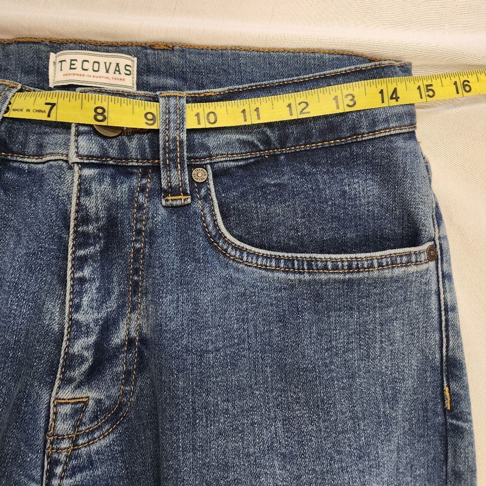 Other NWT Tecovas Blue Denim Jeans Slim Fit 5 Pockets Size US 30 / EU 46 - 5 Thumbnail