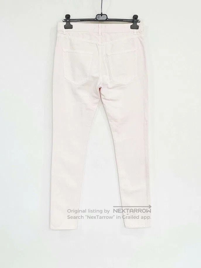 Saint Laurent Paris Saint Laurent SLP D02 Pink Denim Jeans. Size US 30 / EU 46 - 2 Thumbnail
