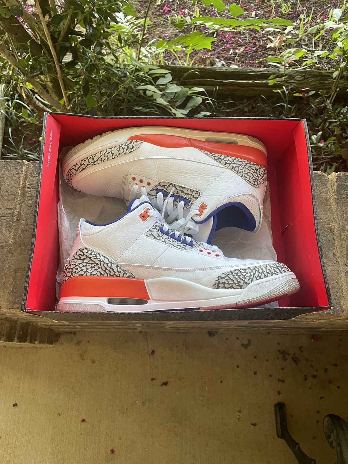 Jordan Brand Jordan 3 Retro ‘Knicks’ Size US 12.5 / EU 45-46 - 8 Thumbnail