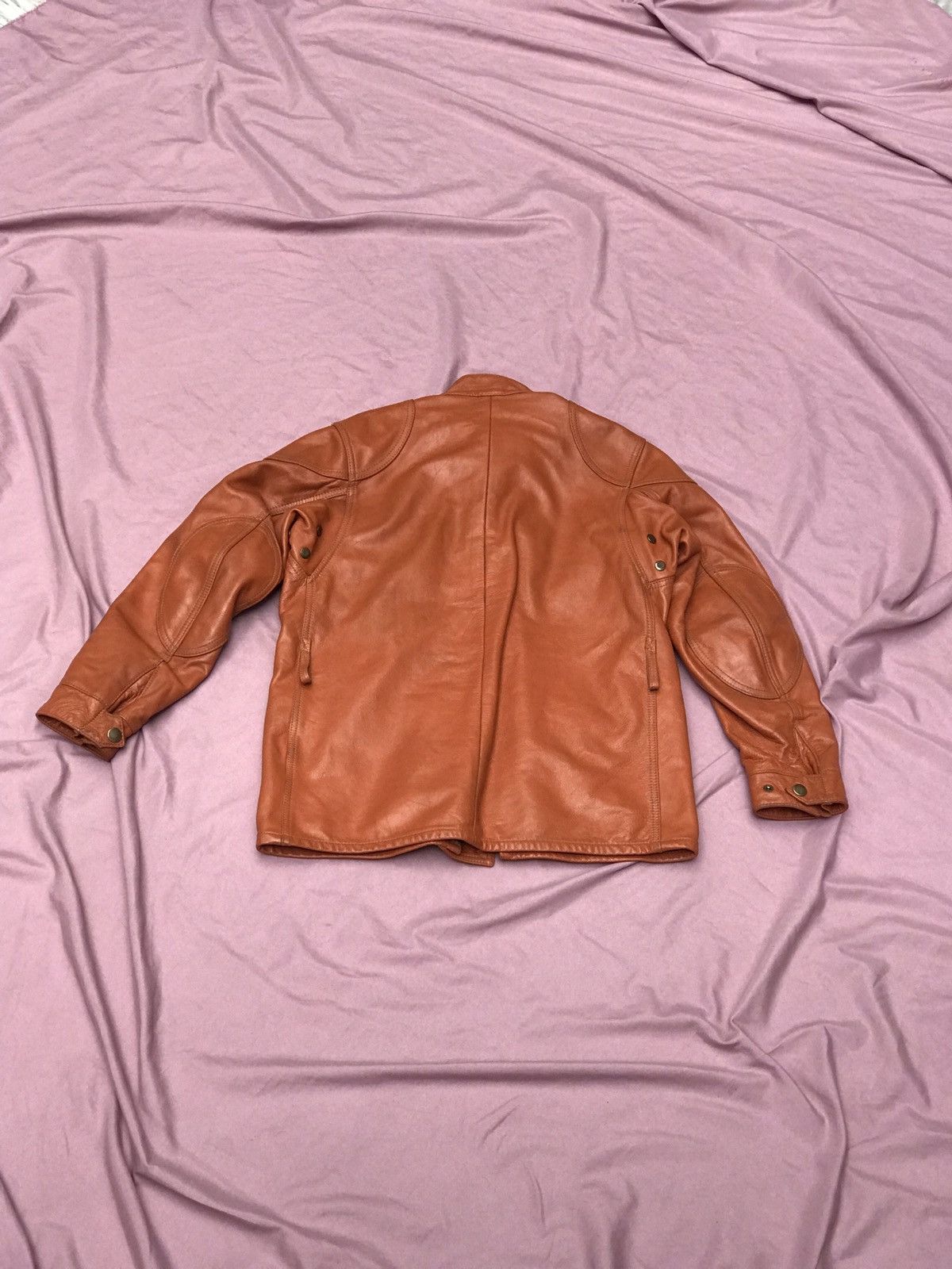 Belstaff BELSTAFF THICK FULL GRAIN VEG TANNED LEATHER JACKET Size US S / EU 44-46 / 1 - 9 Thumbnail